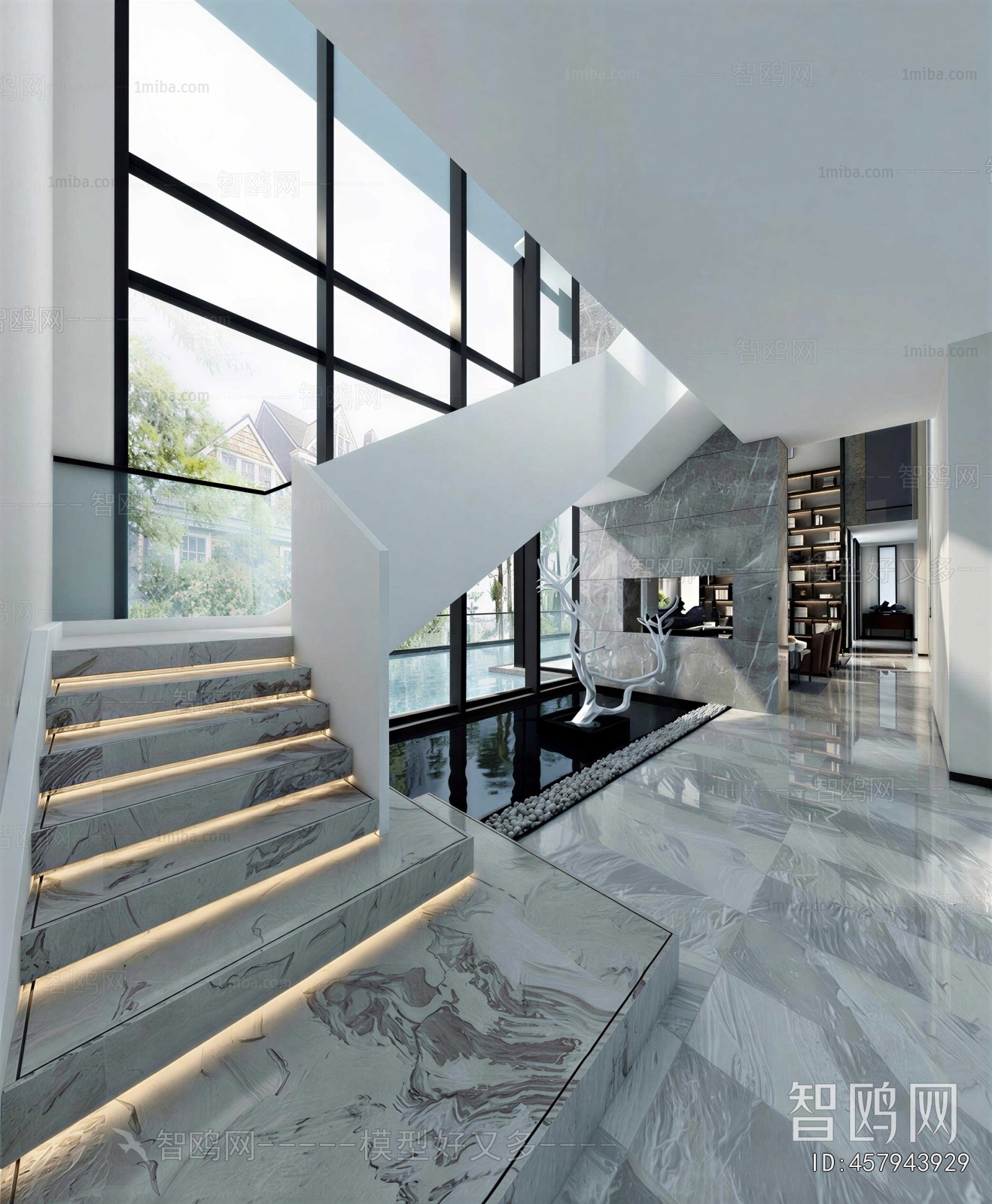 Modern Stairwell
