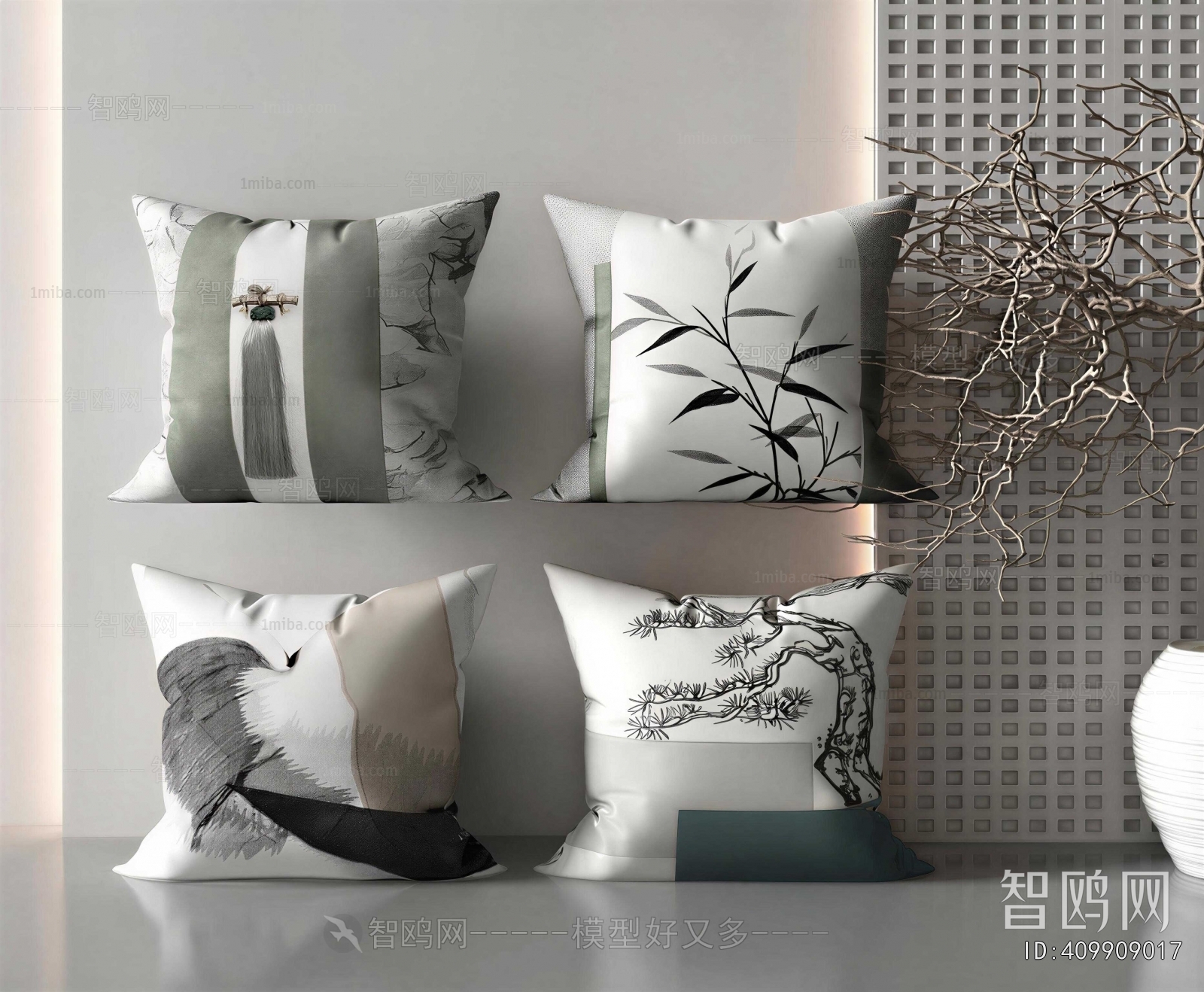 New Chinese Style Pillow