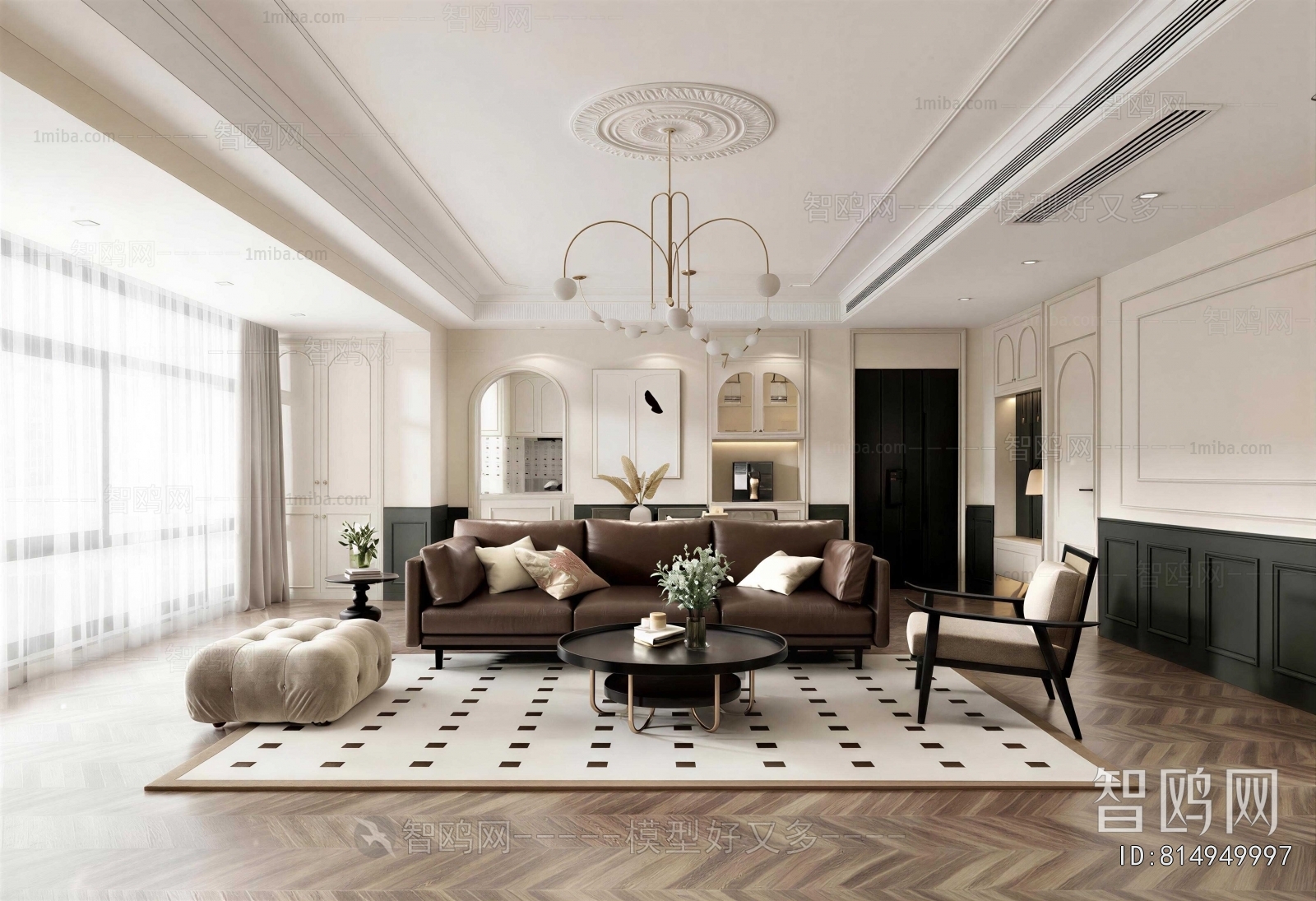 French Style A Living Room