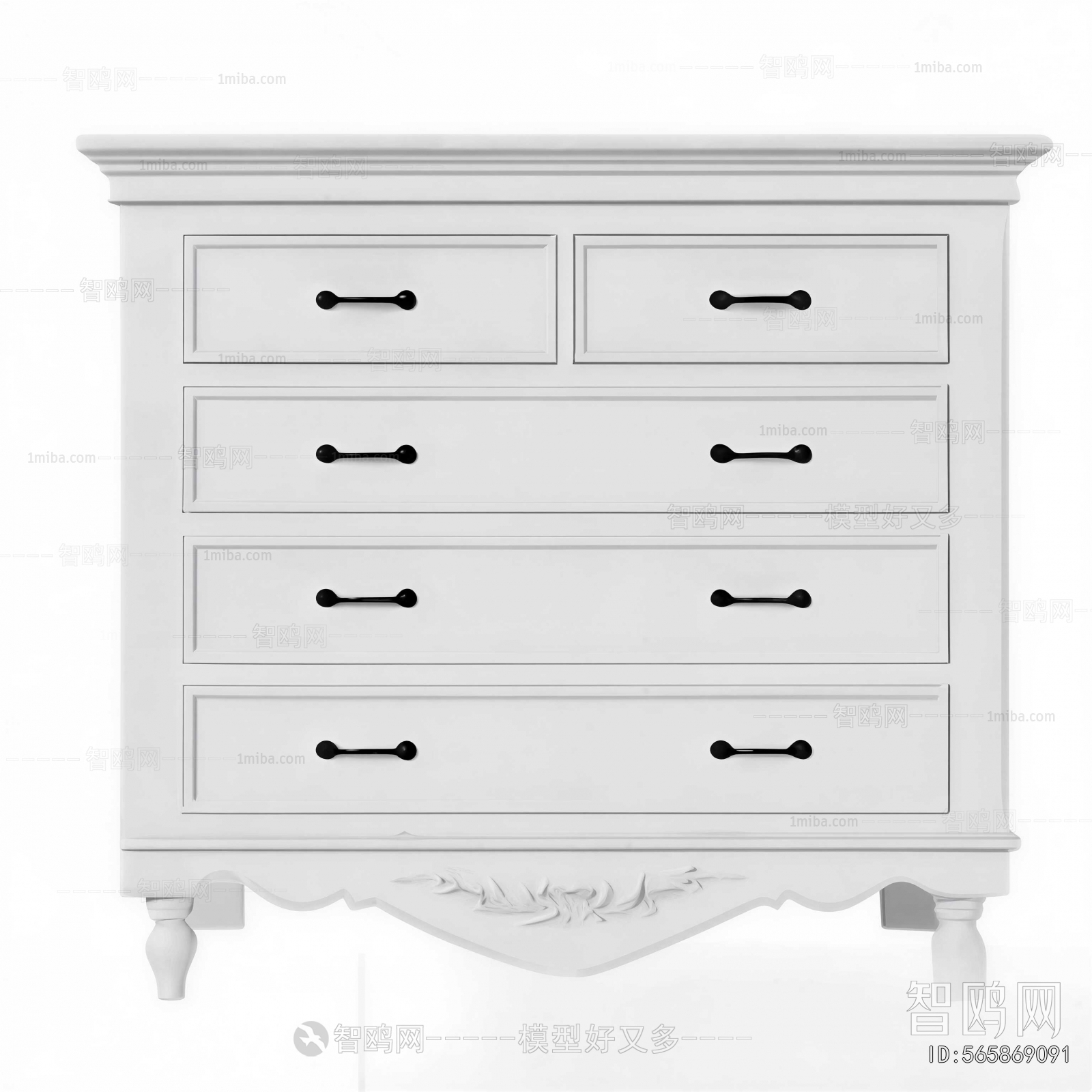 European Style Side Cabinet