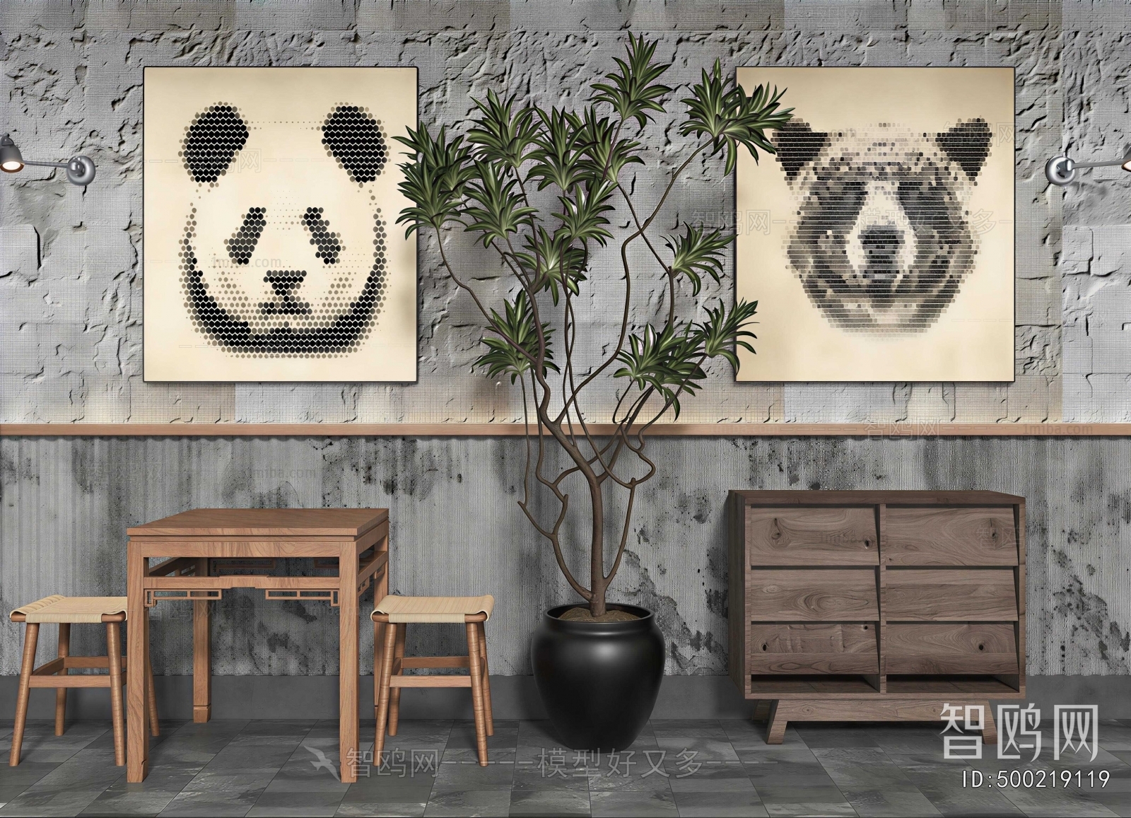 New Chinese Style Dining Table And Chairs