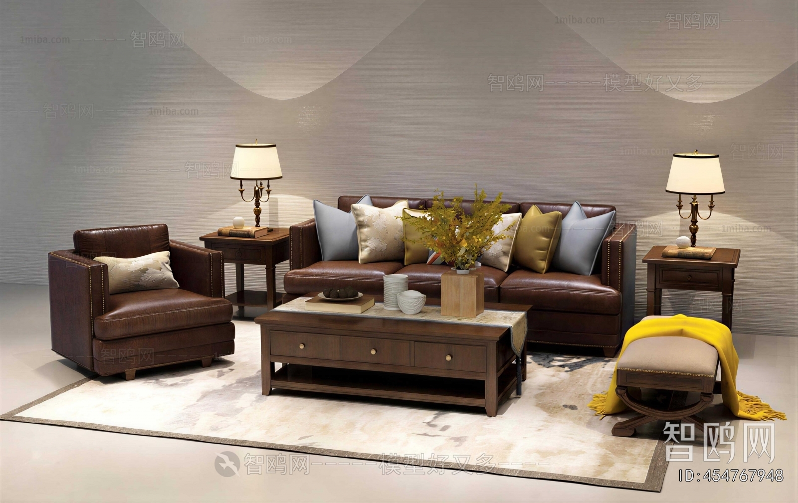 American Style Sofa Combination