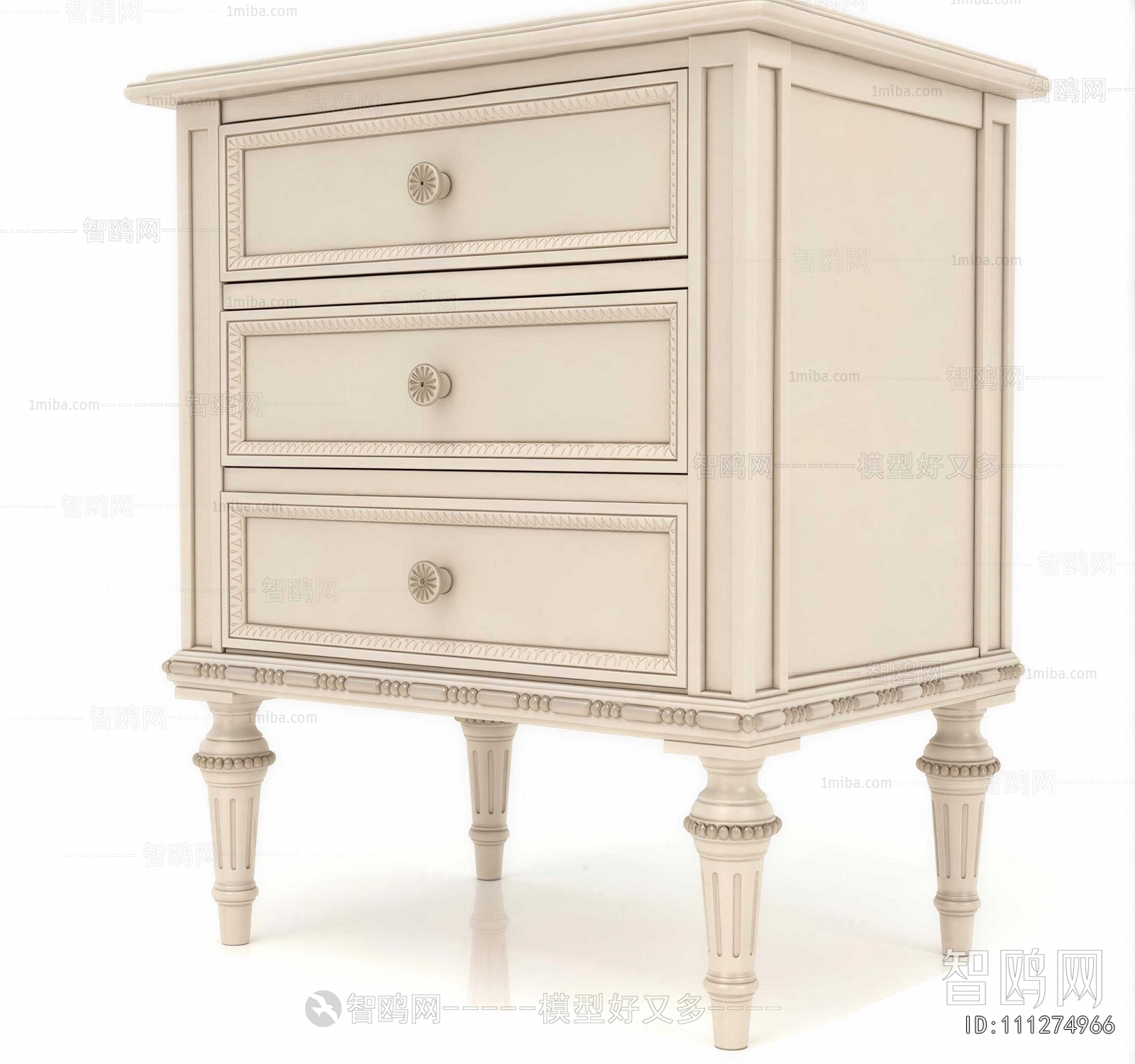 American Style Bedside Cupboard