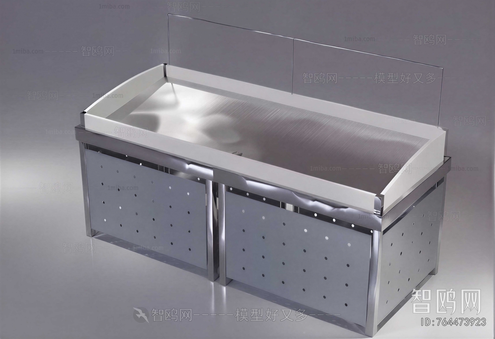 Industrial Style Supermarket Shelf