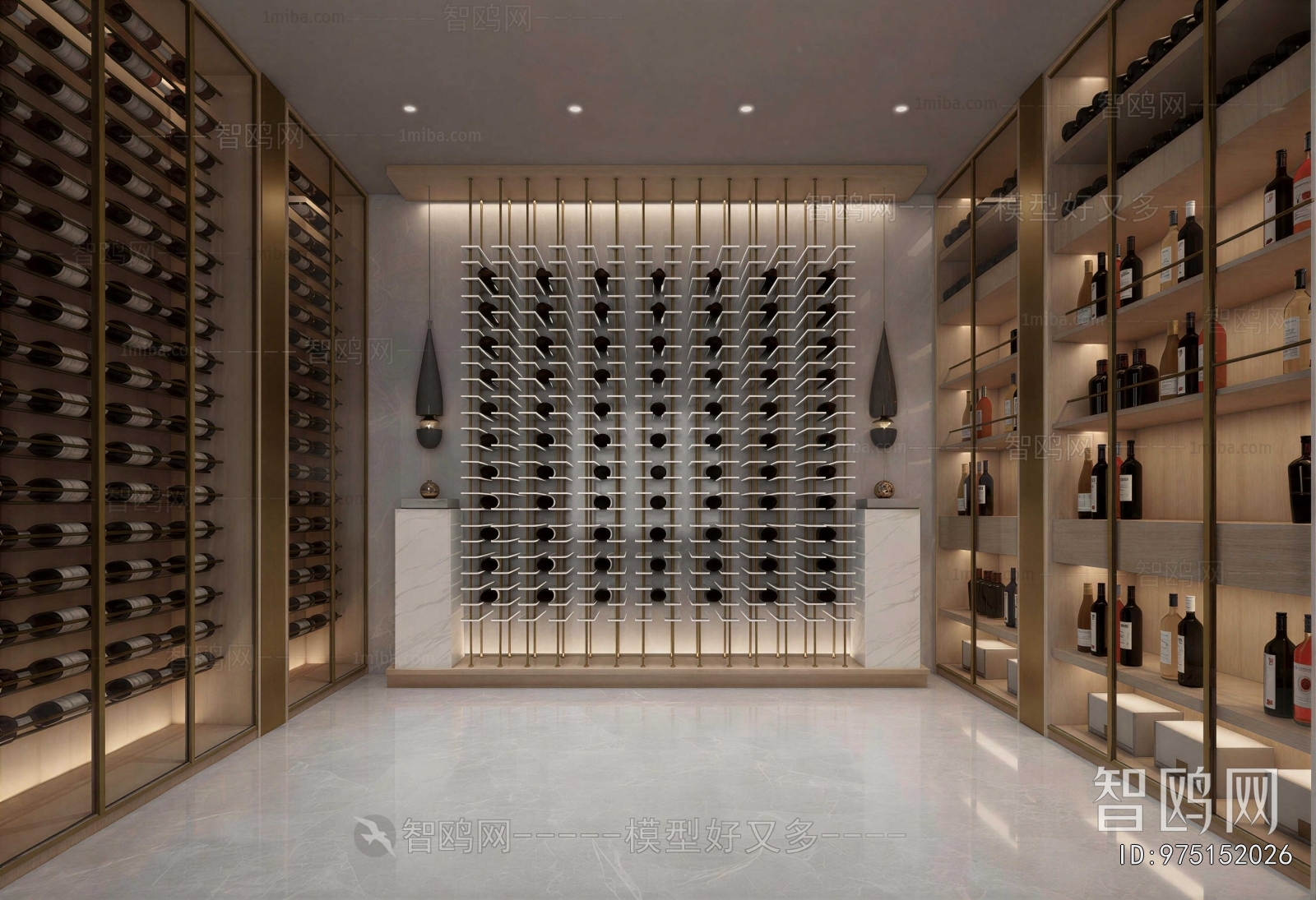 Modern Wine Cellar/Wine Tasting Room