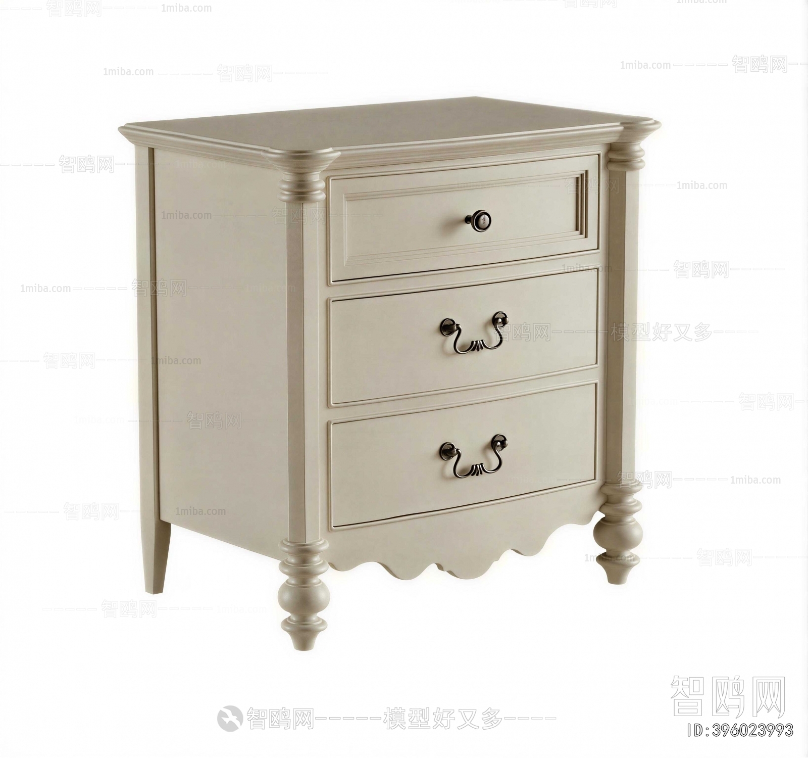 American Style Bedside Cupboard