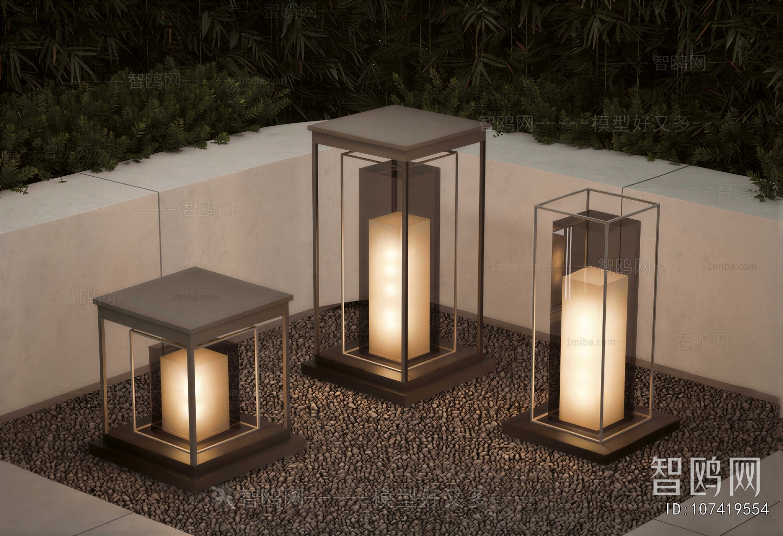 New Chinese Style Outdoor Light