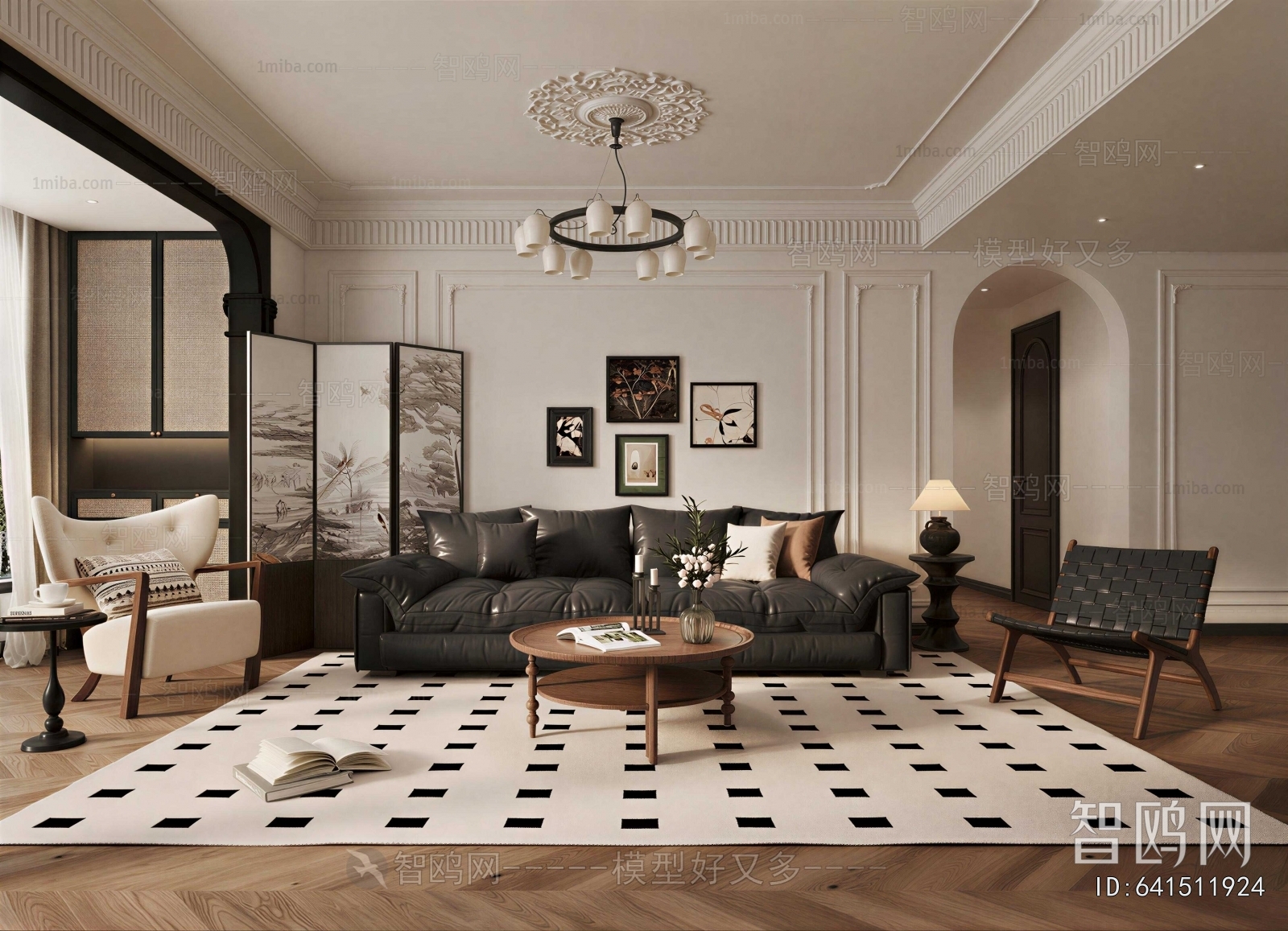 French Style A Living Room