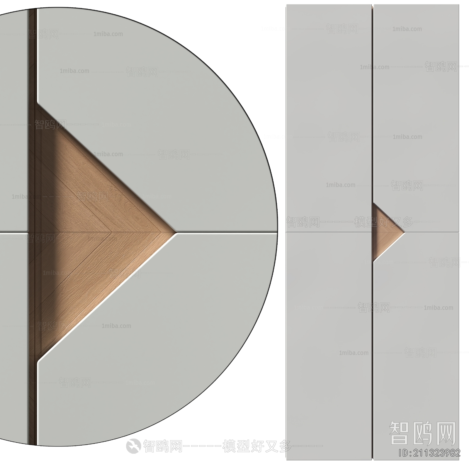 Modern Door Panel
