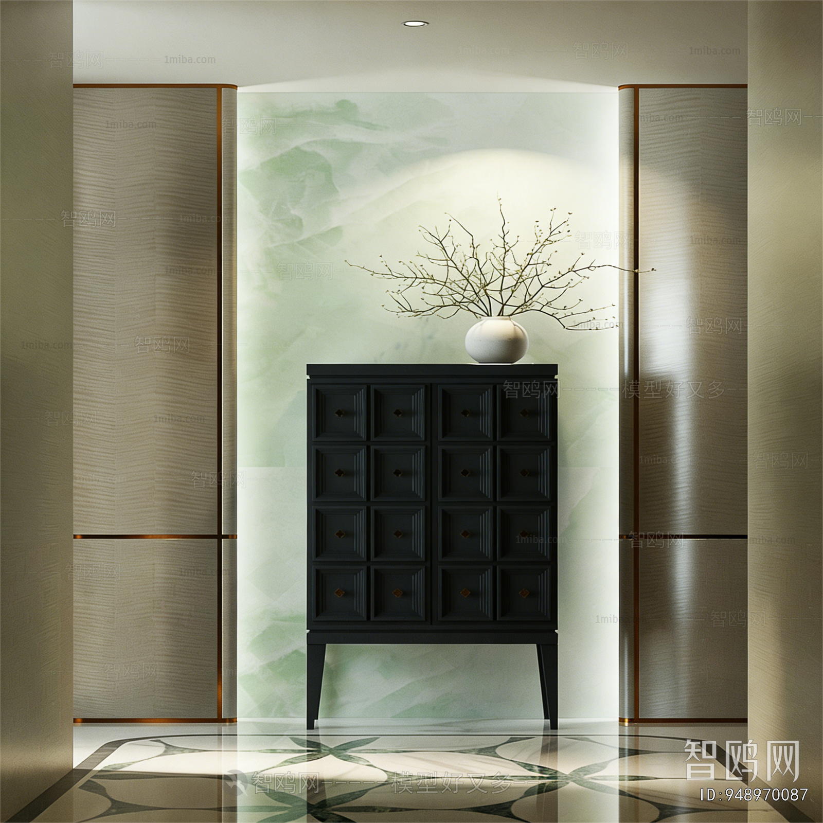 Modern Entrance Cabinet