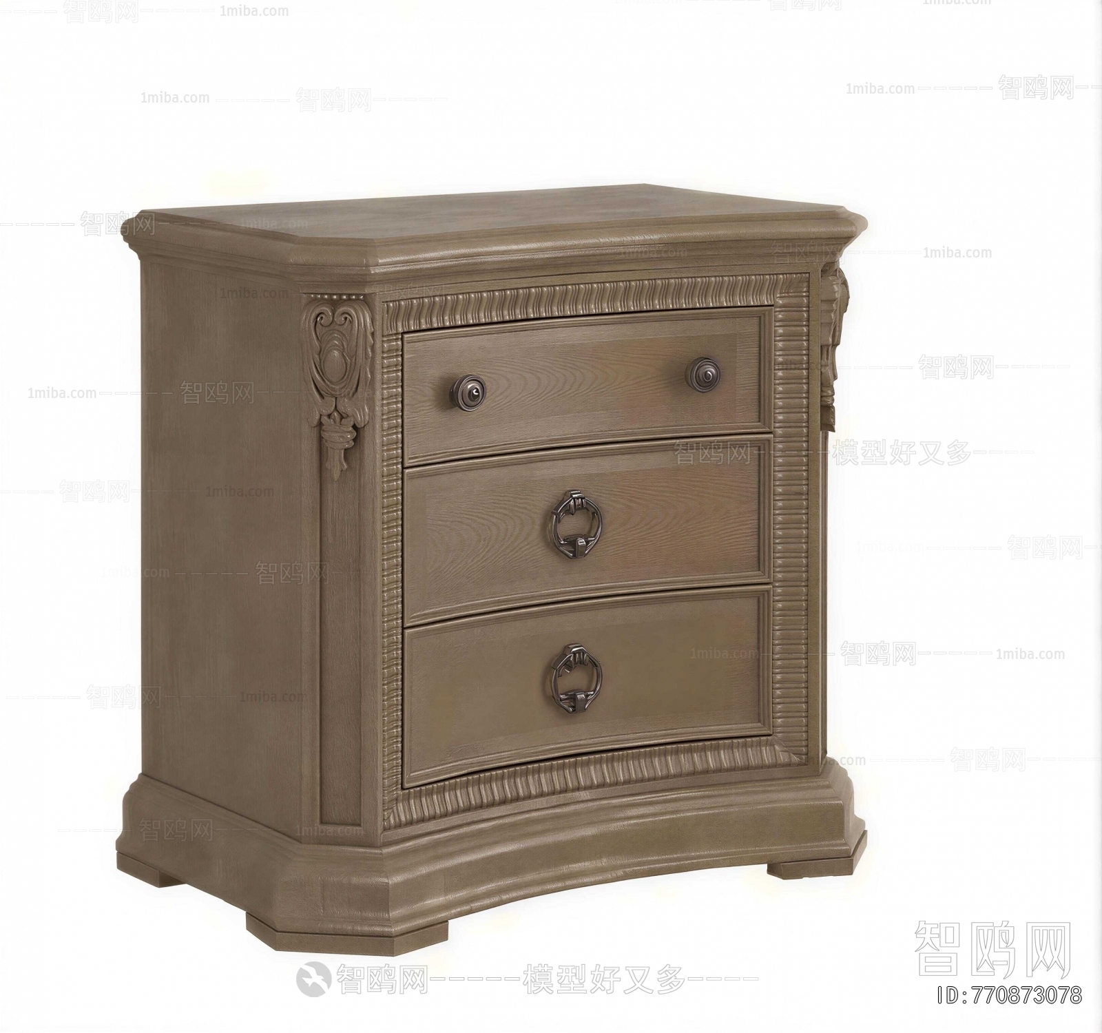 American Style Bedside Cupboard