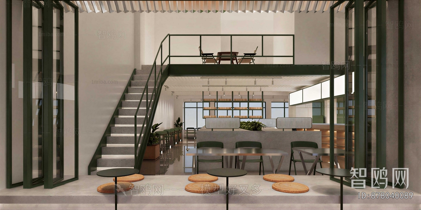 Industrial Style Cafe