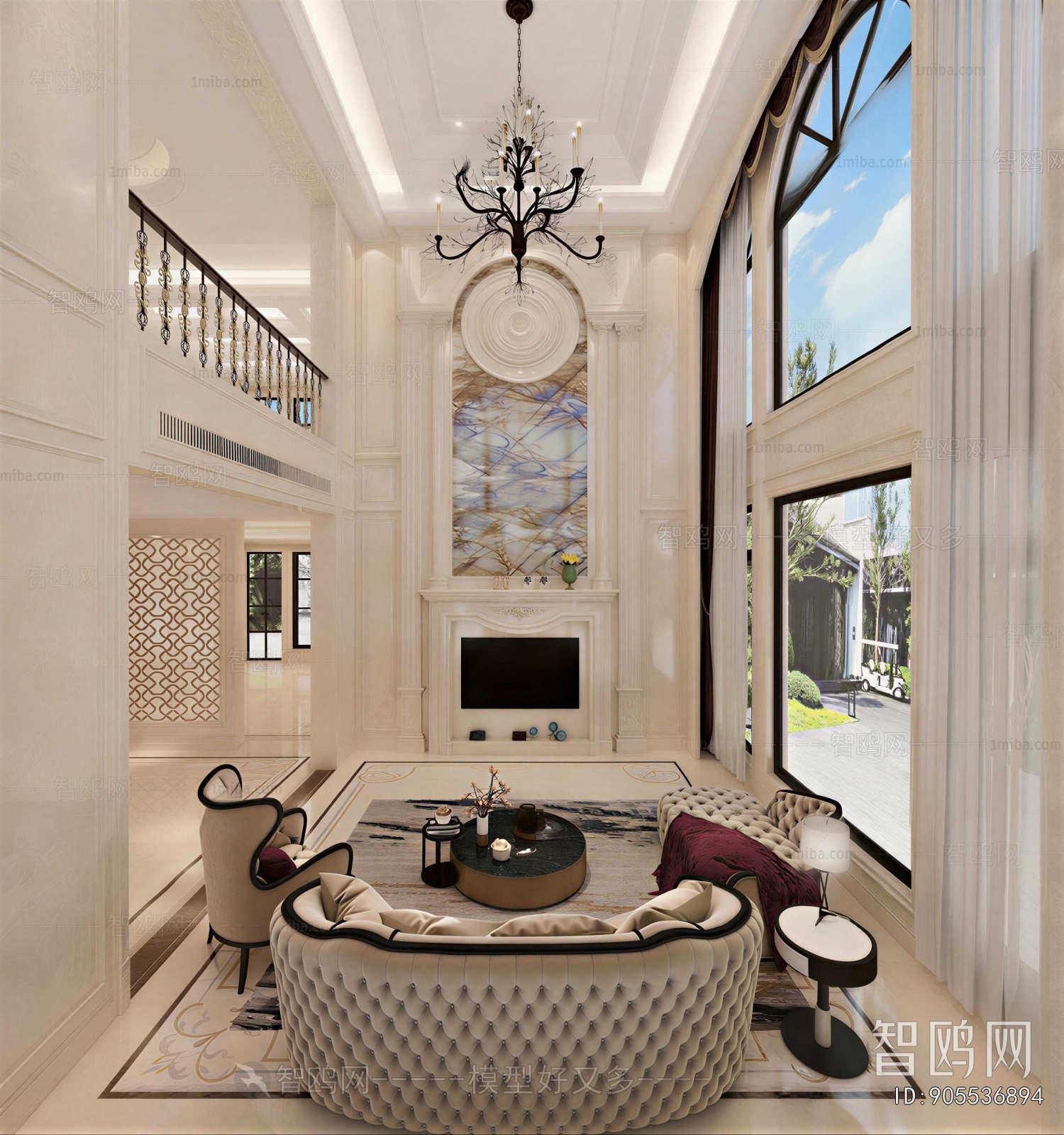 European Style A Living Room