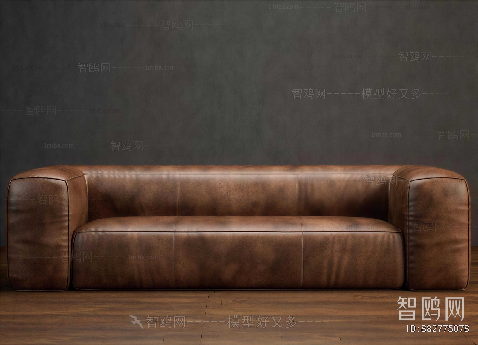 Industrial Style Multi Person Sofa