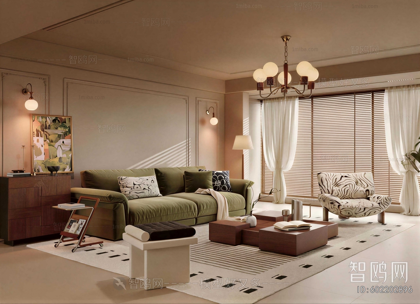 French Style A Living Room