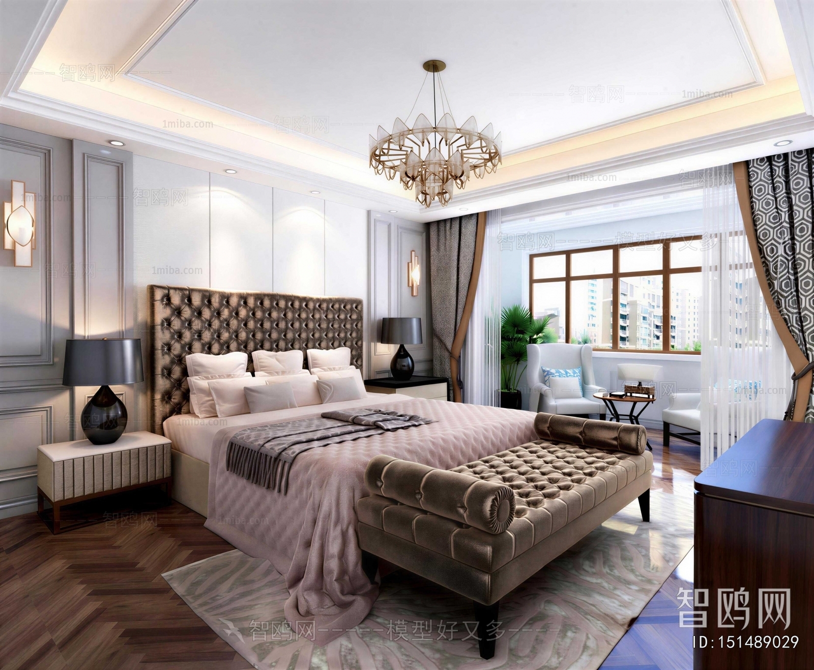 European Style Bedroom