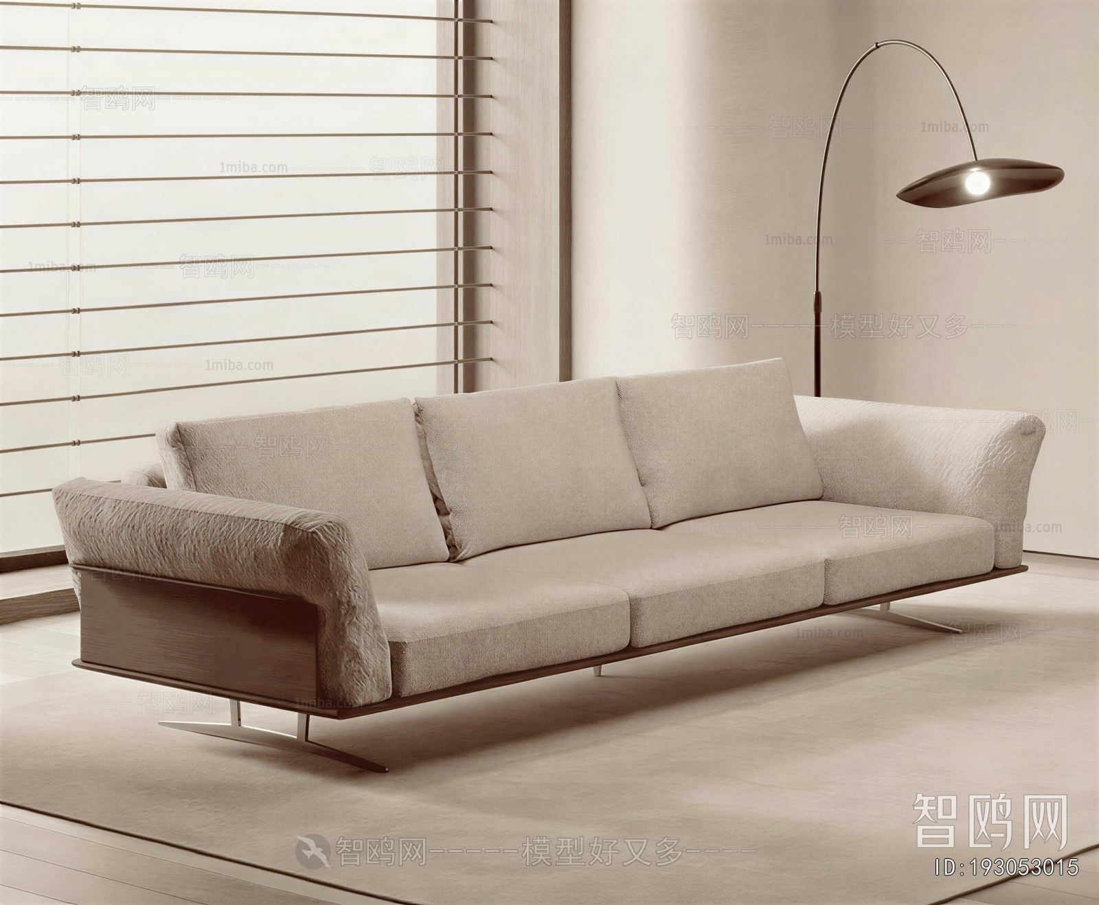 Modern Three-seat Sofa