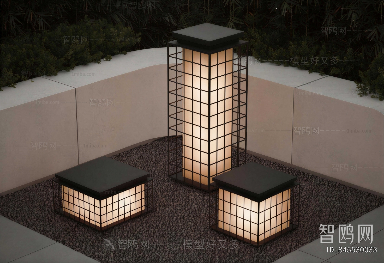 New Chinese Style Outdoor Light