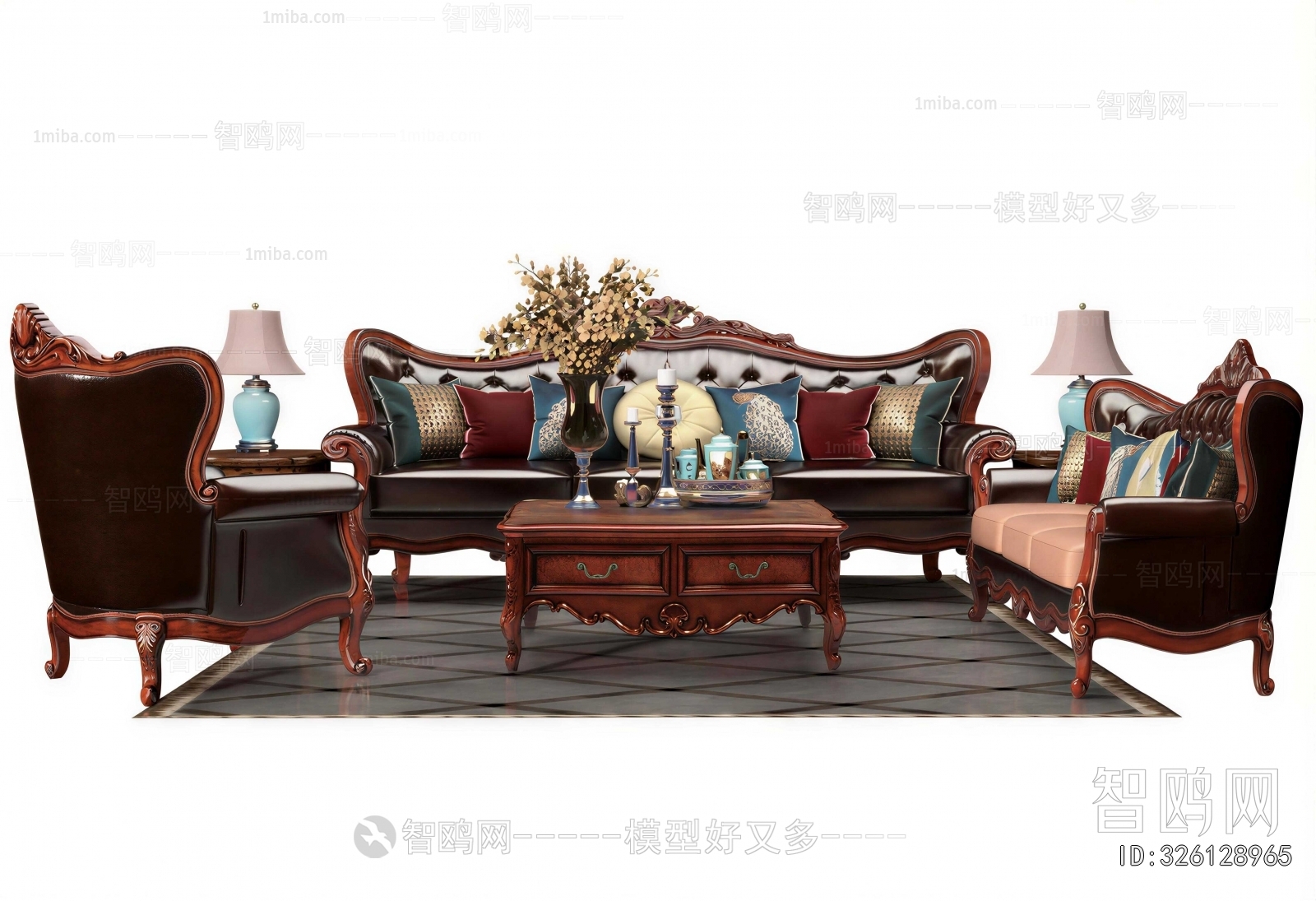 European Style Sofa Combination