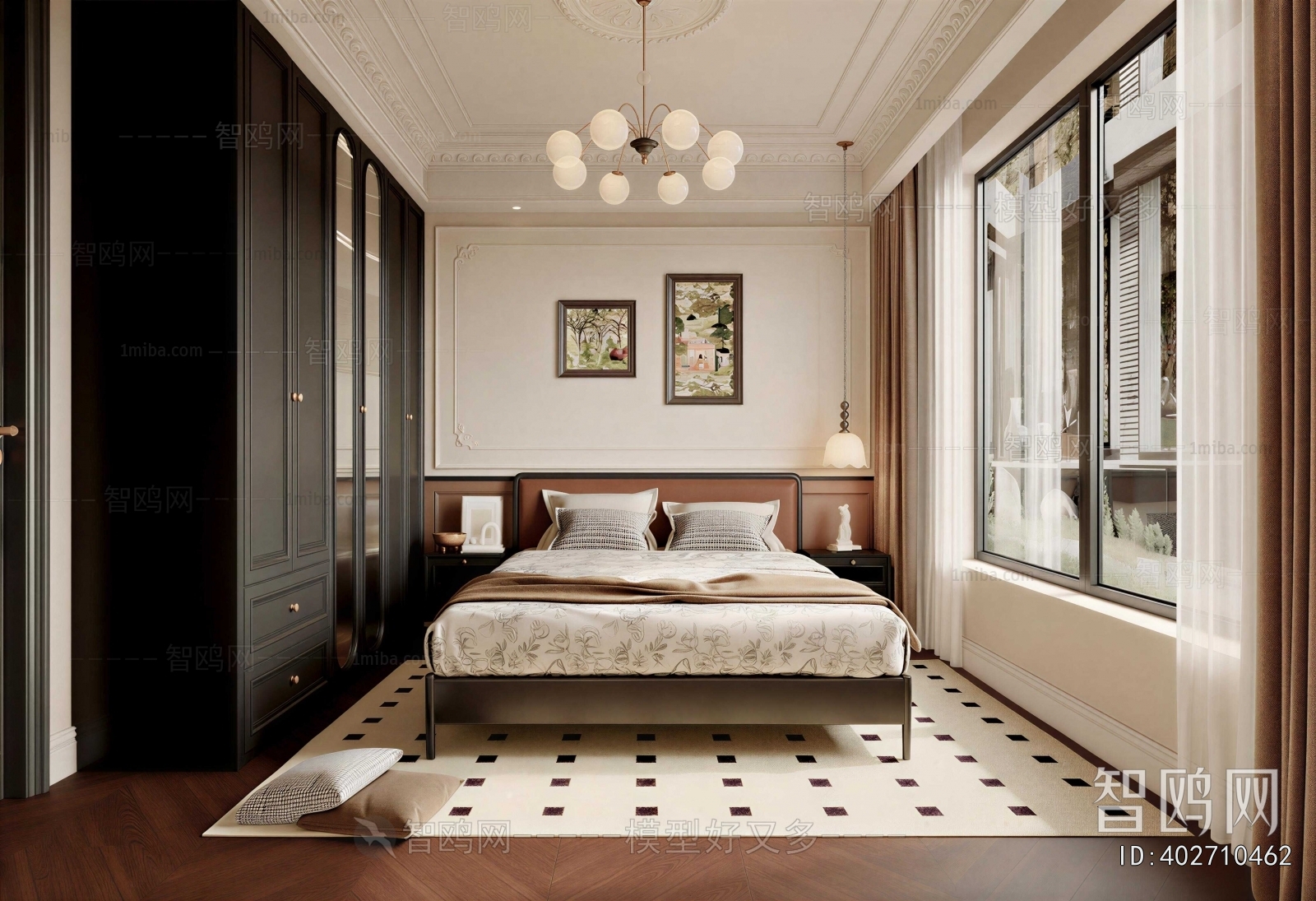 French Style Bedroom