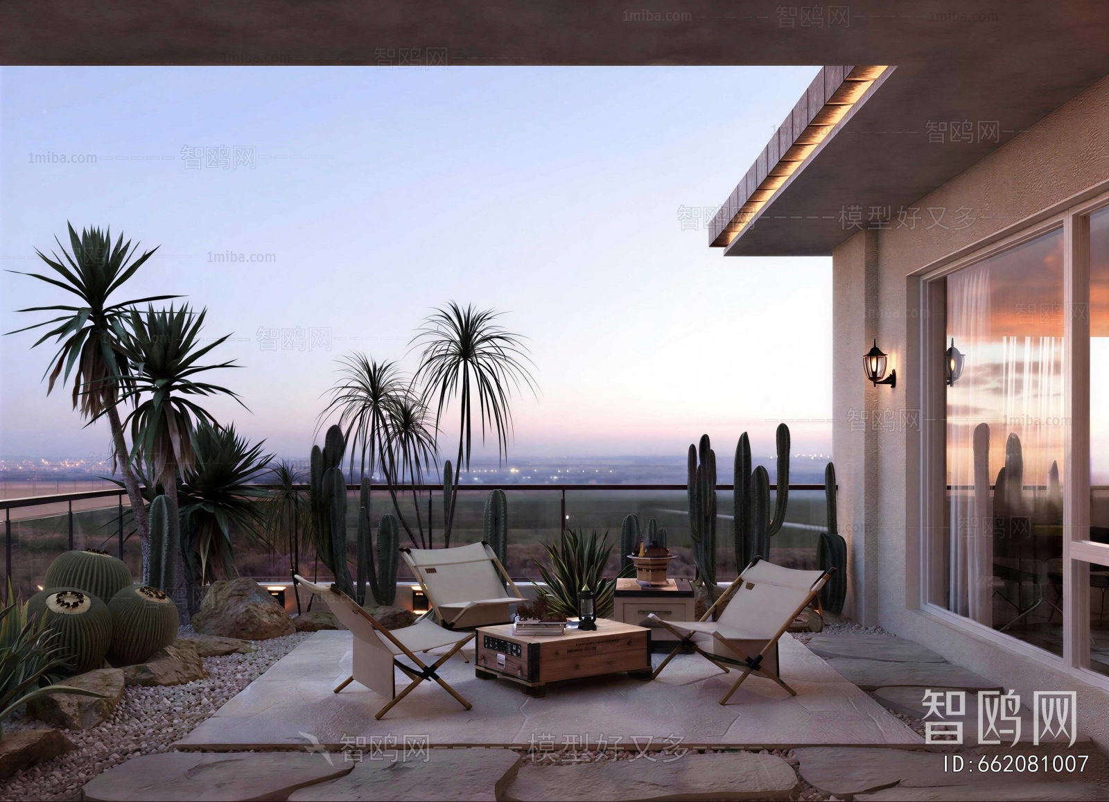 Wabi-sabi Style Terrace