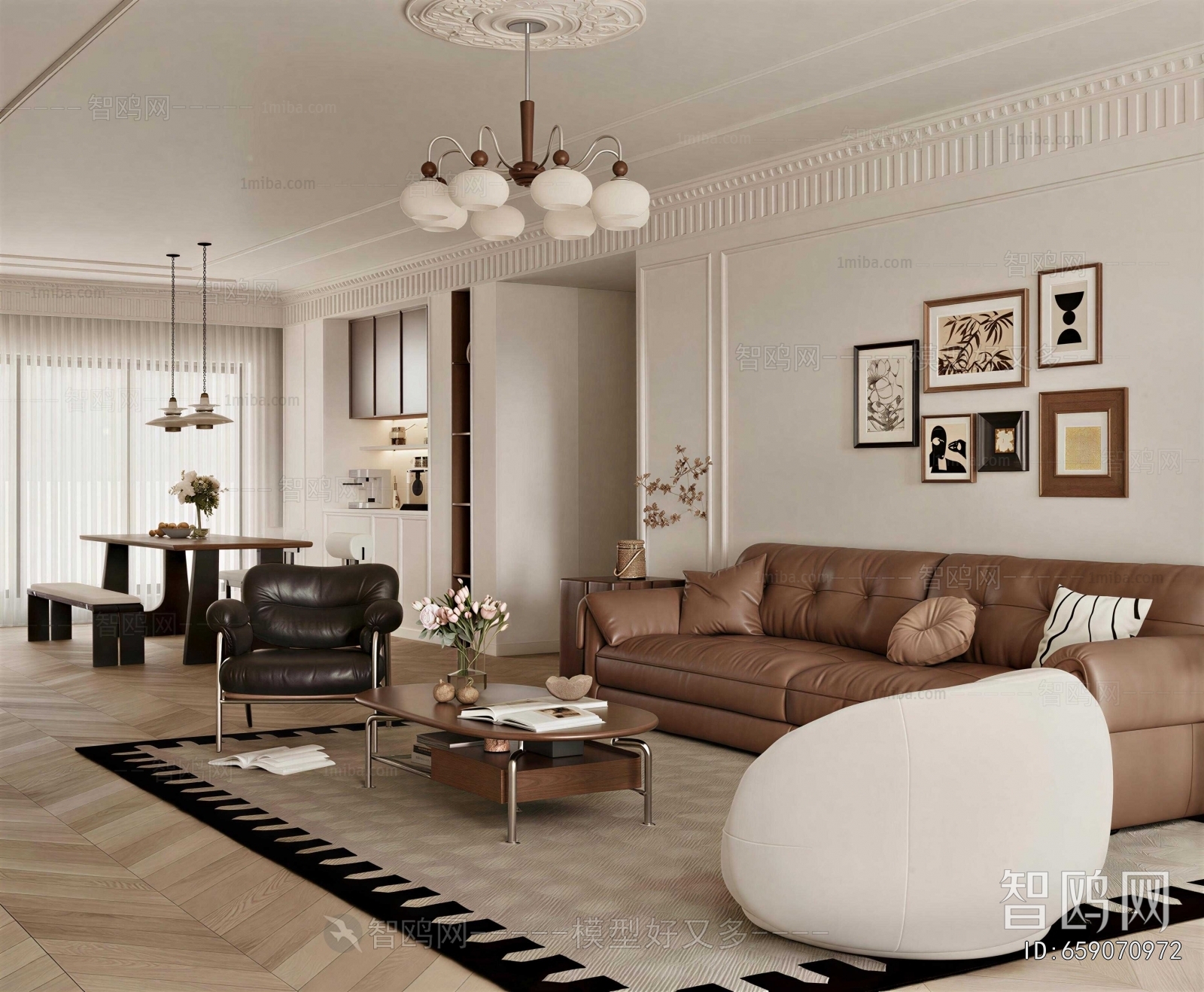 French Style A Living Room