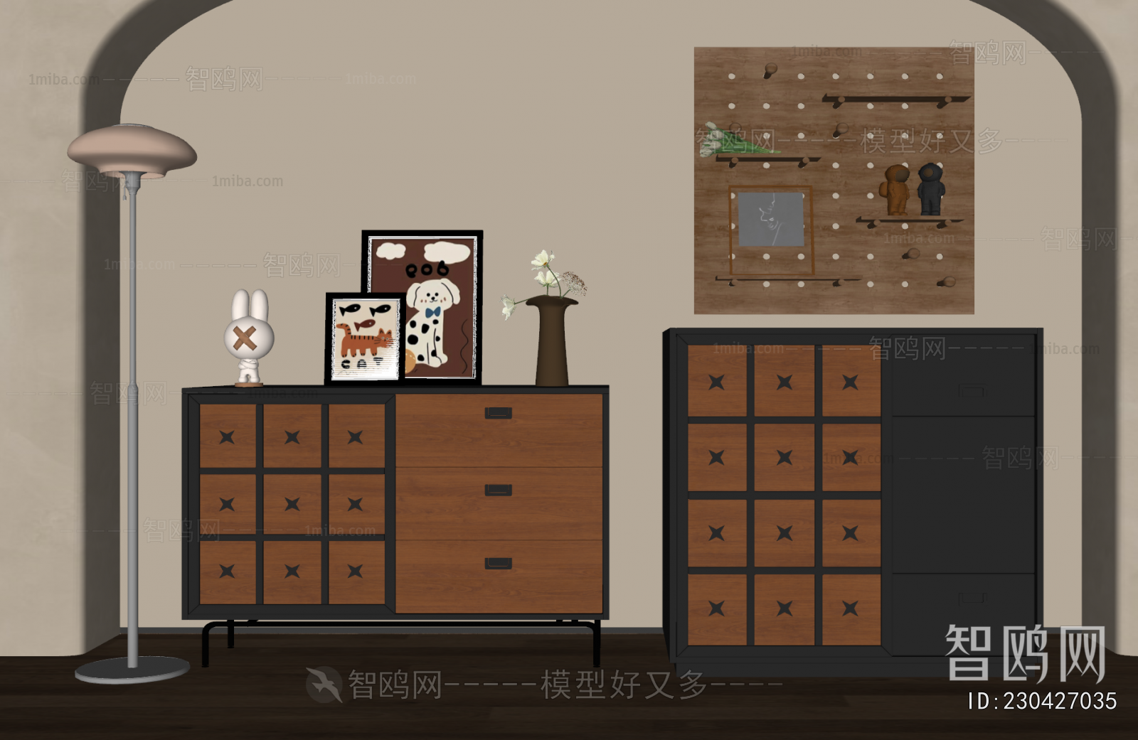 Modern Entrance Cabinet