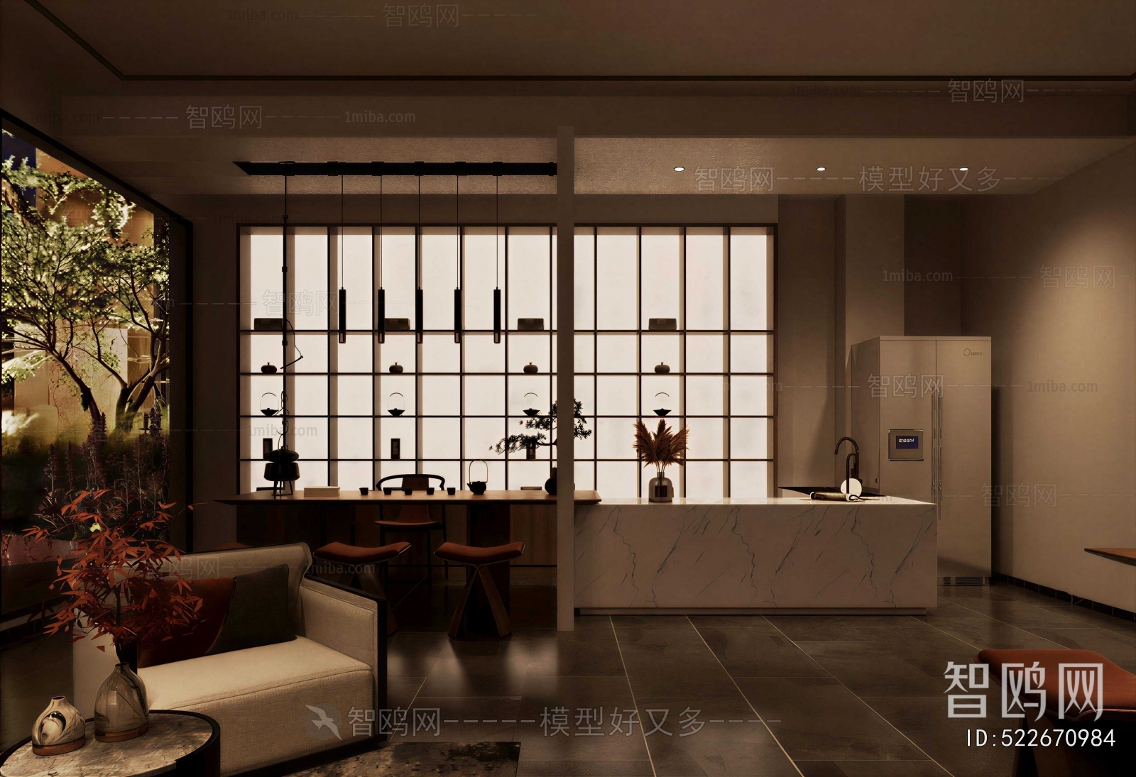 New Chinese Style Club Space