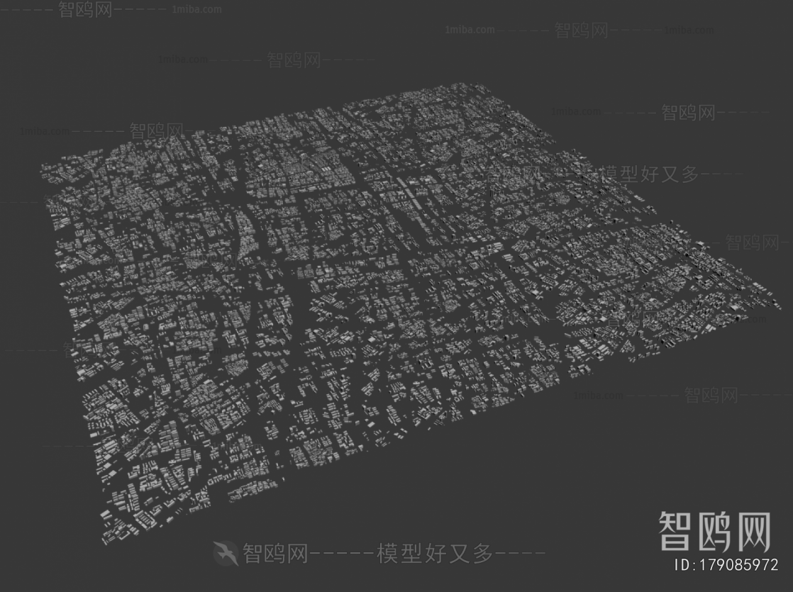 Modern Architectural Bird's-eye View Planning