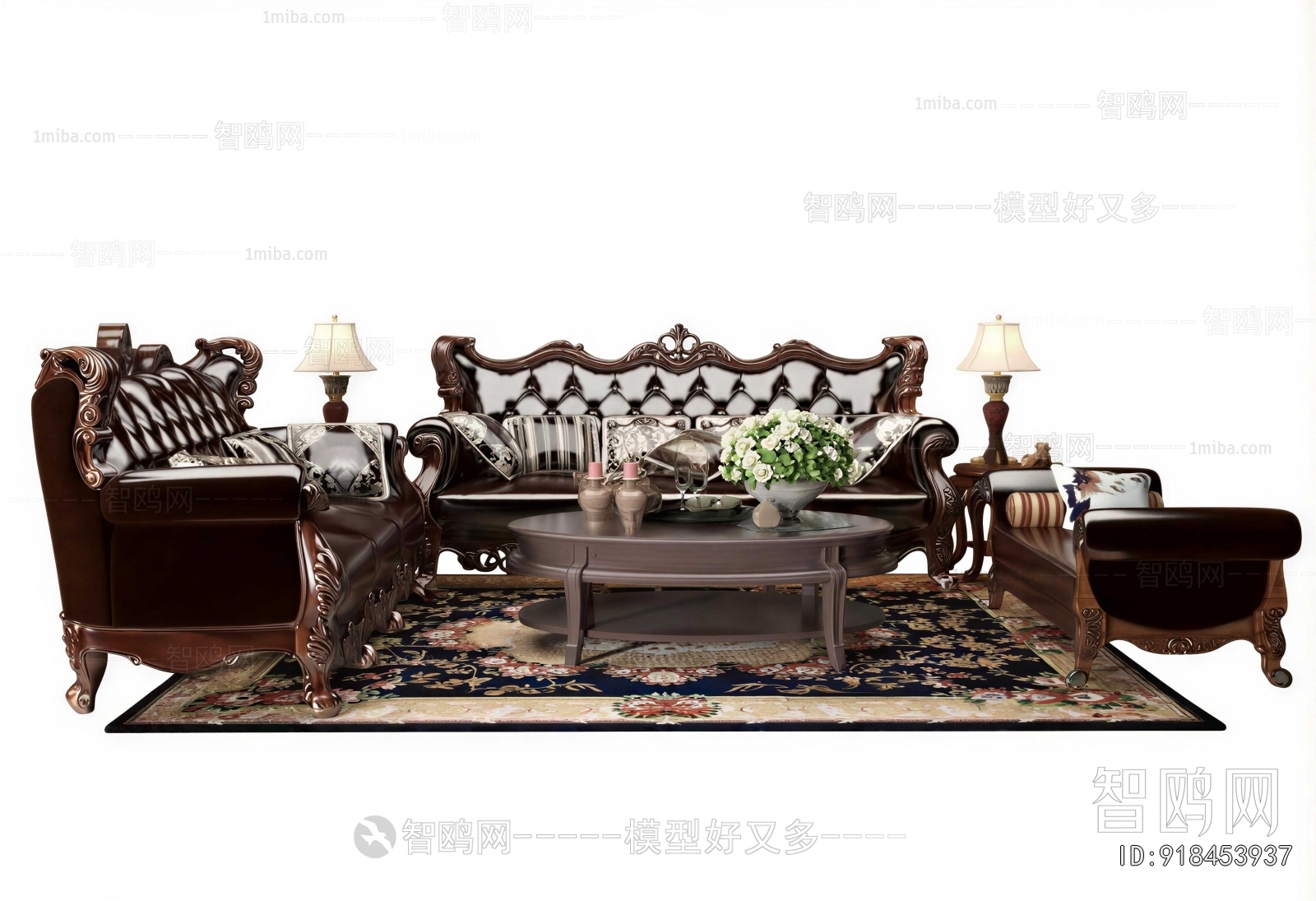 European Style Sofa Combination