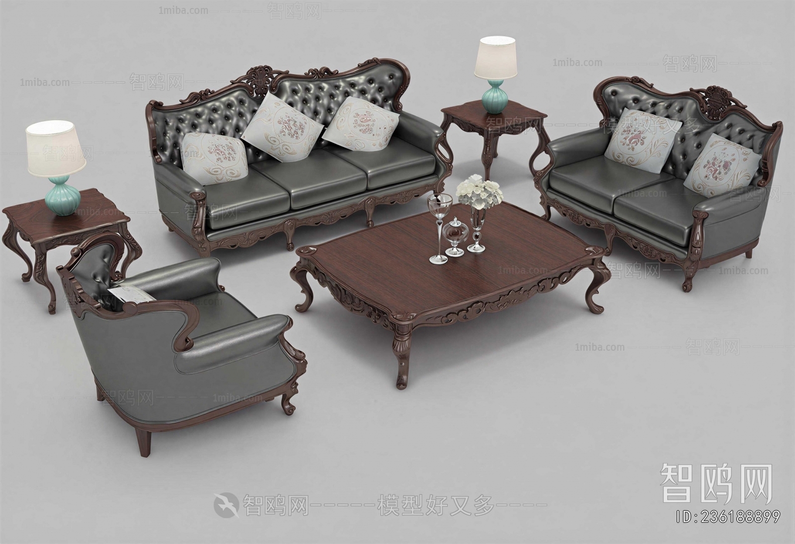 European Style Sofa Combination