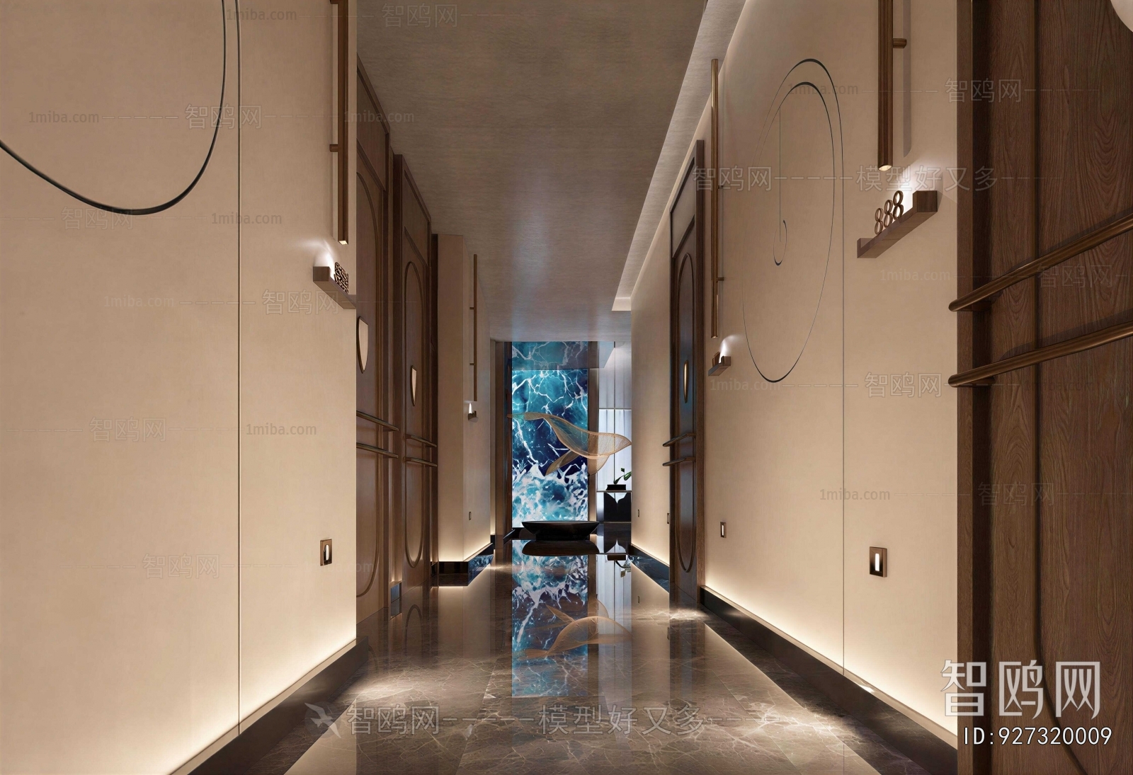 New Chinese Style Corridor