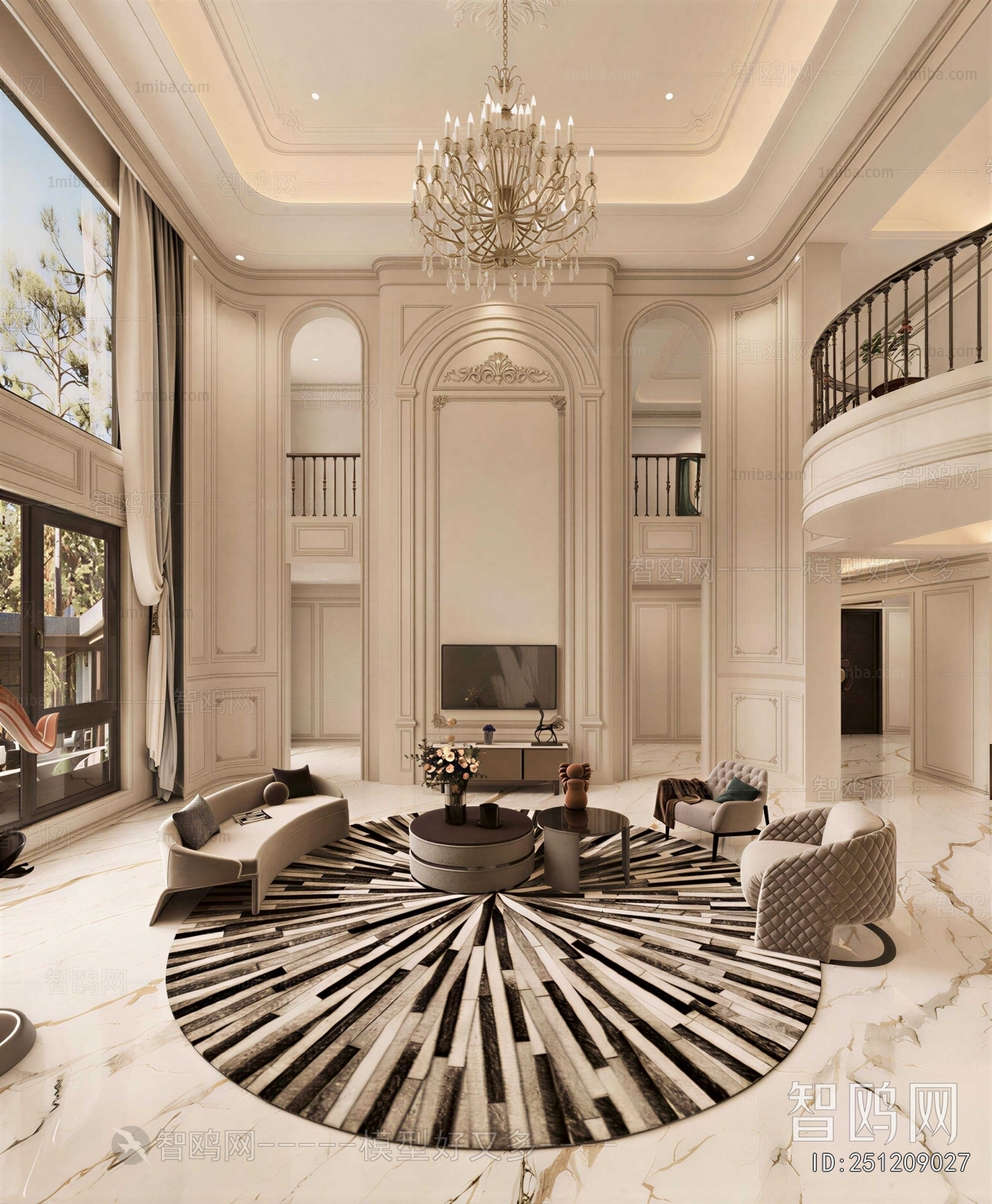 European Style A Living Room