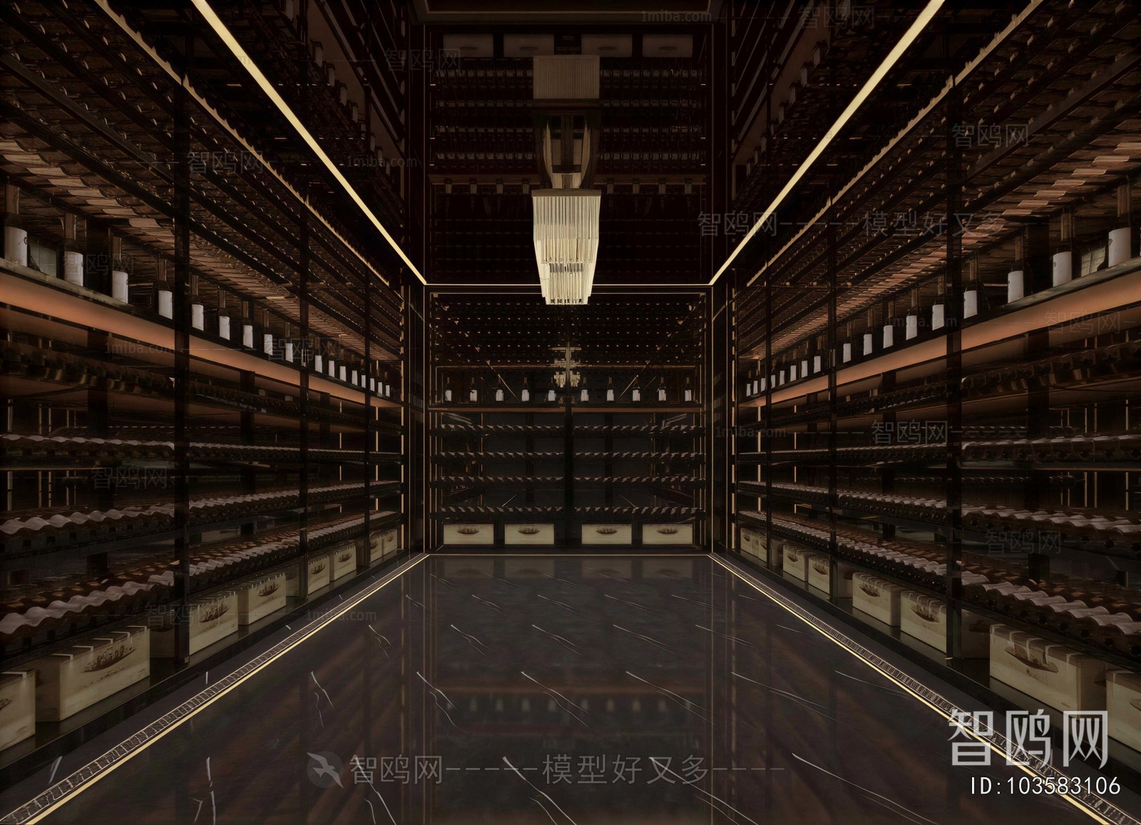 Modern Wine Cellar/Wine Tasting Room