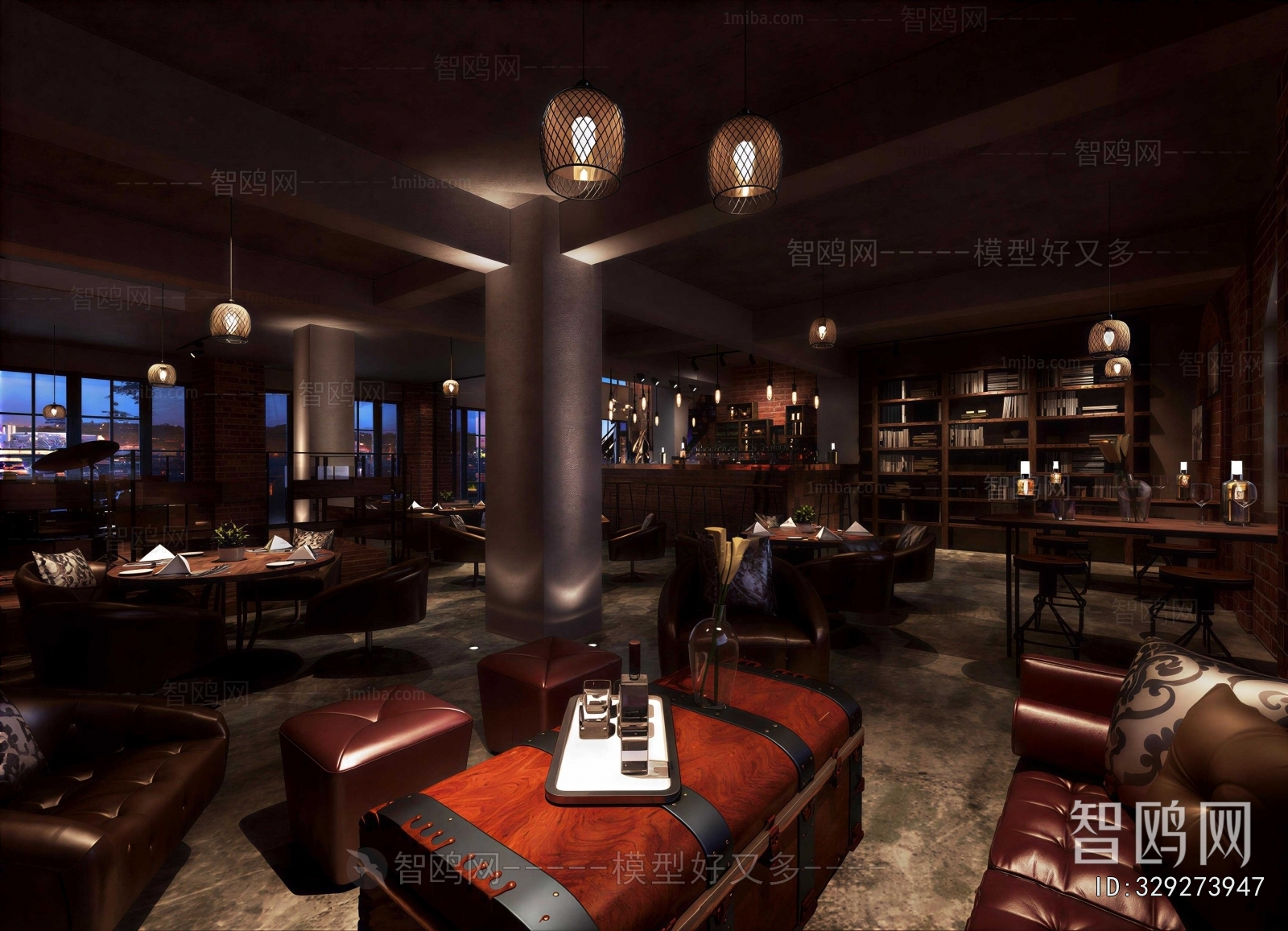 Industrial Style Bar