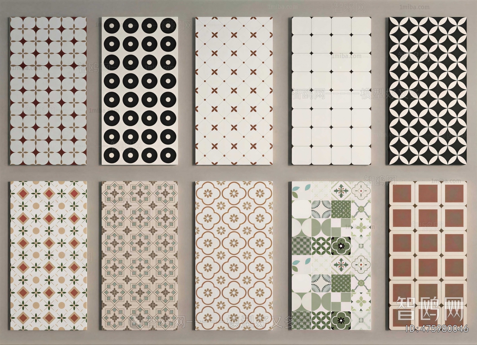 French Style Wall/floor/ceiling