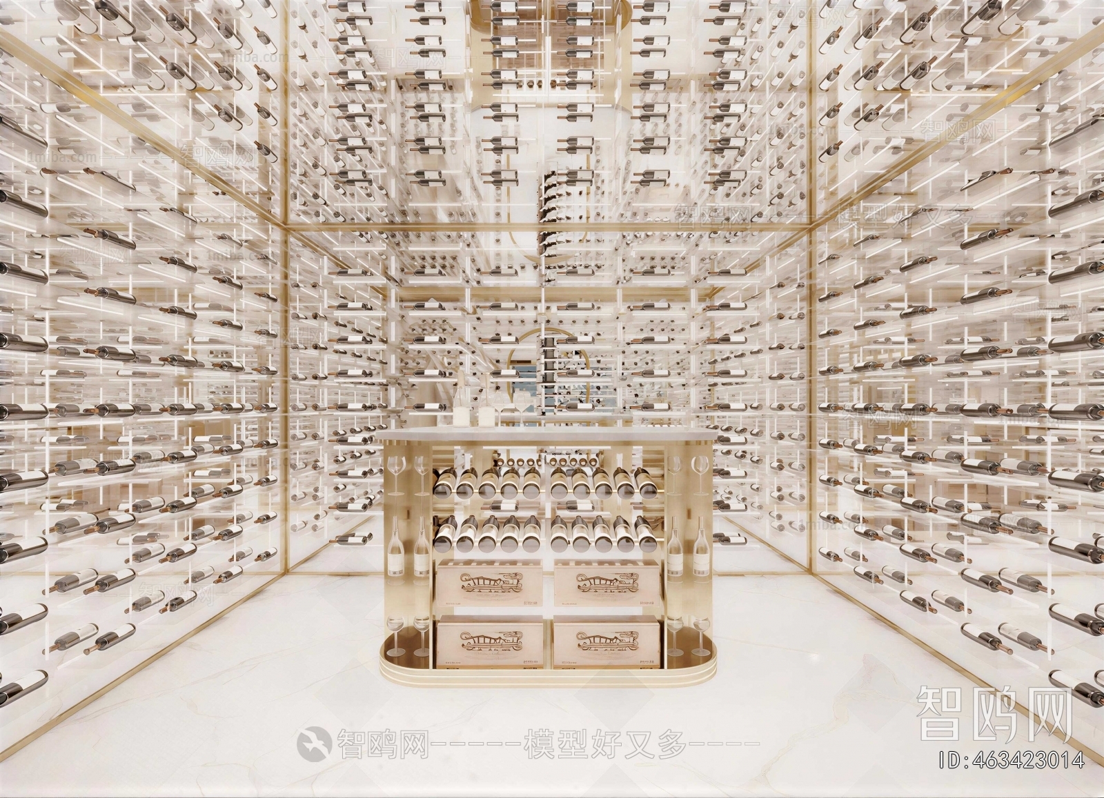 Modern Wine Cellar/Wine Tasting Room