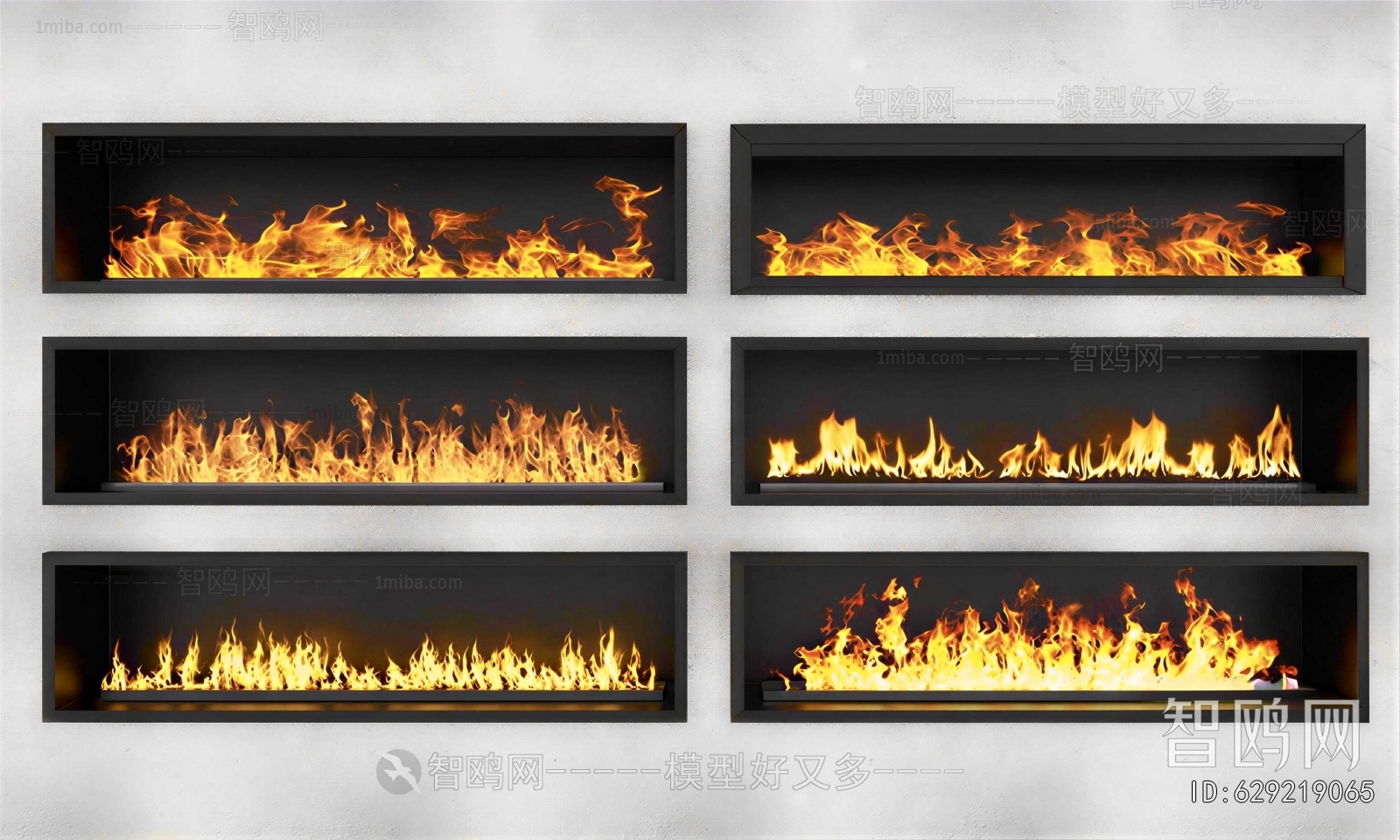 Modern Electronic Fireplace