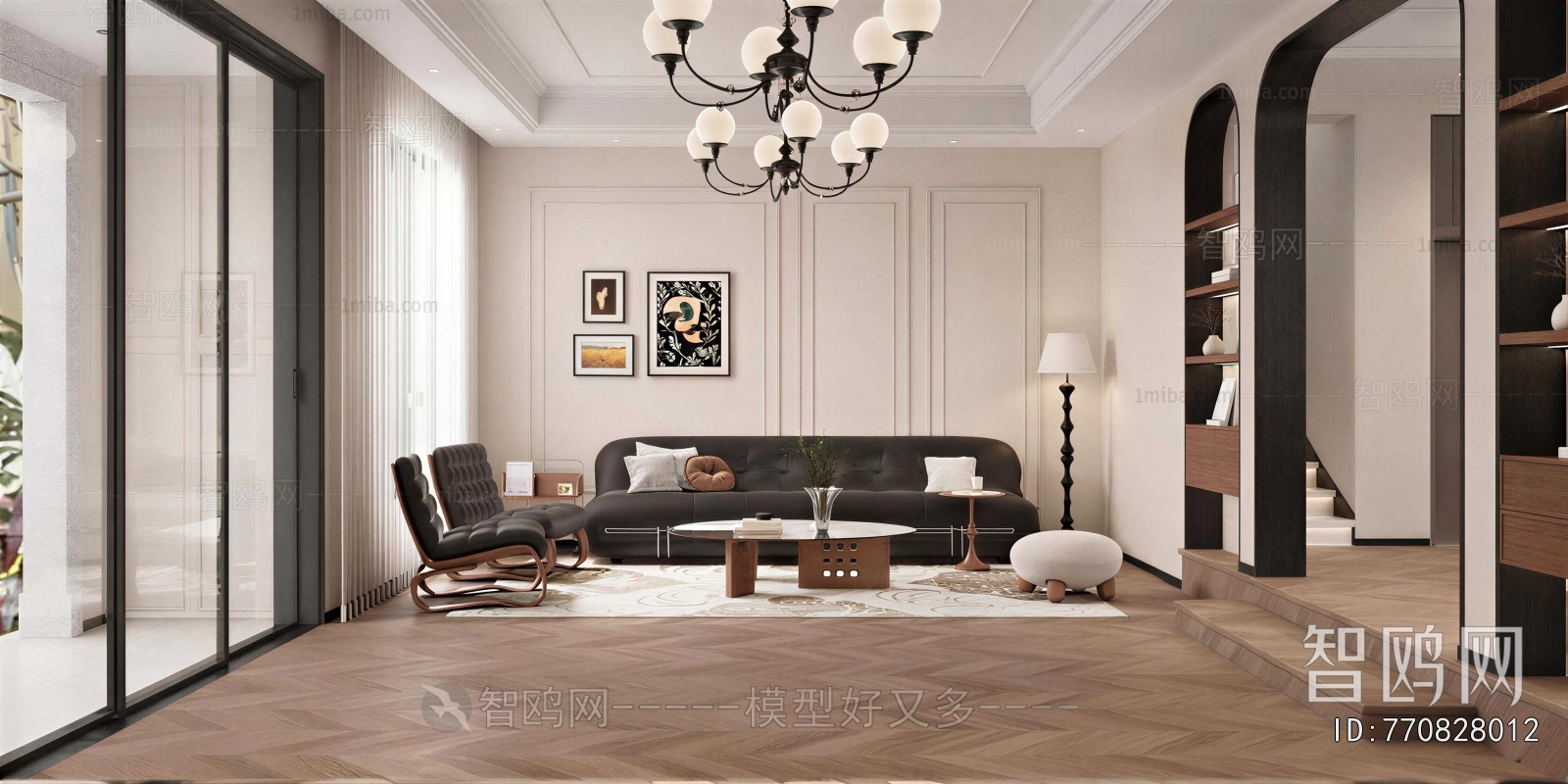 French Style A Living Room