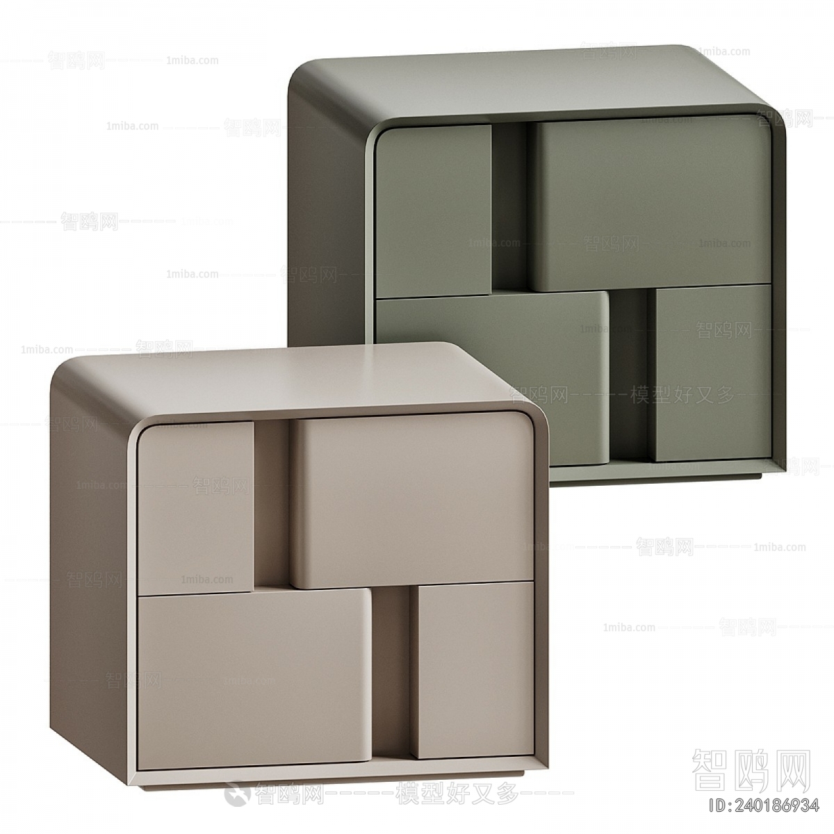 Modern Bedside Cupboard