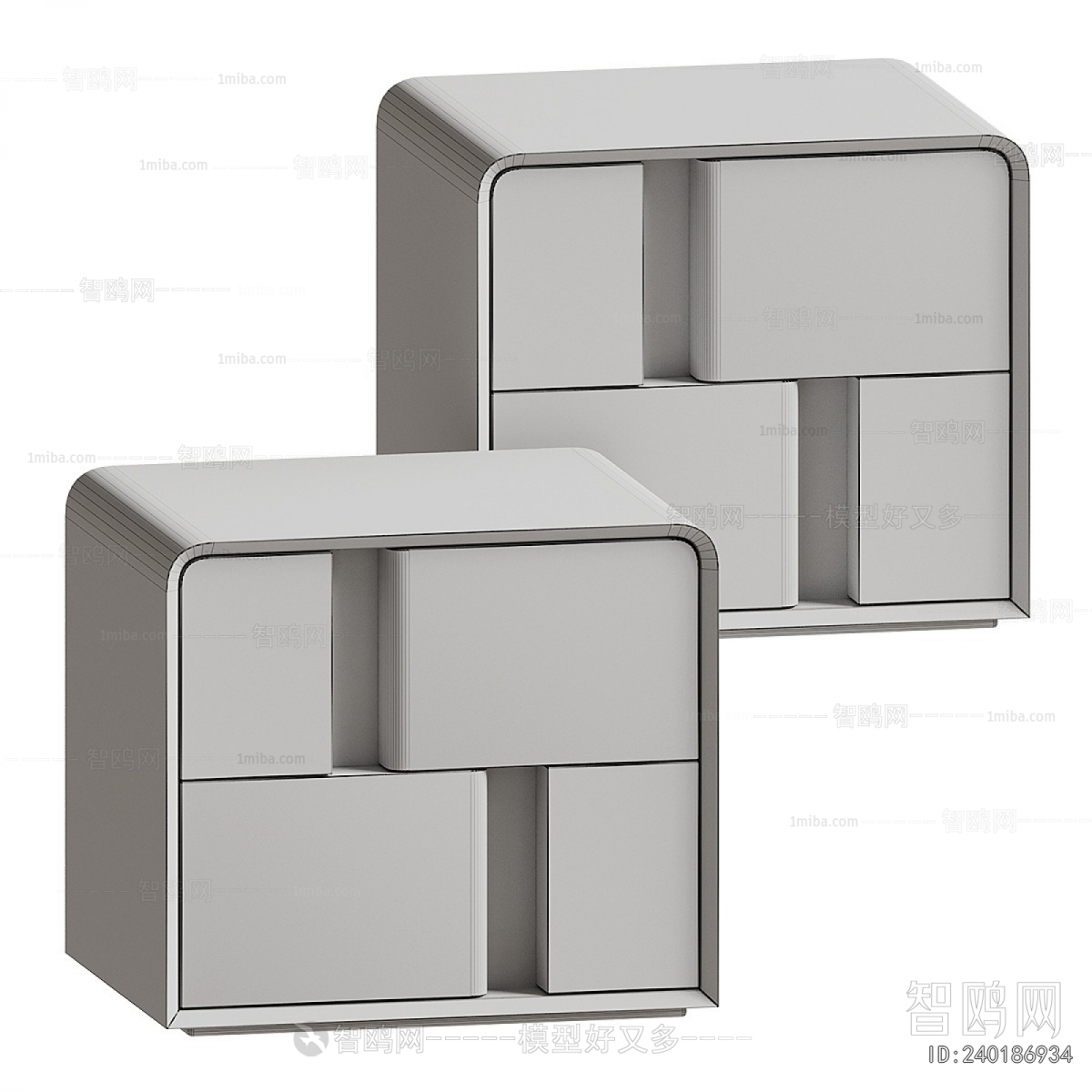 Modern Bedside Cupboard