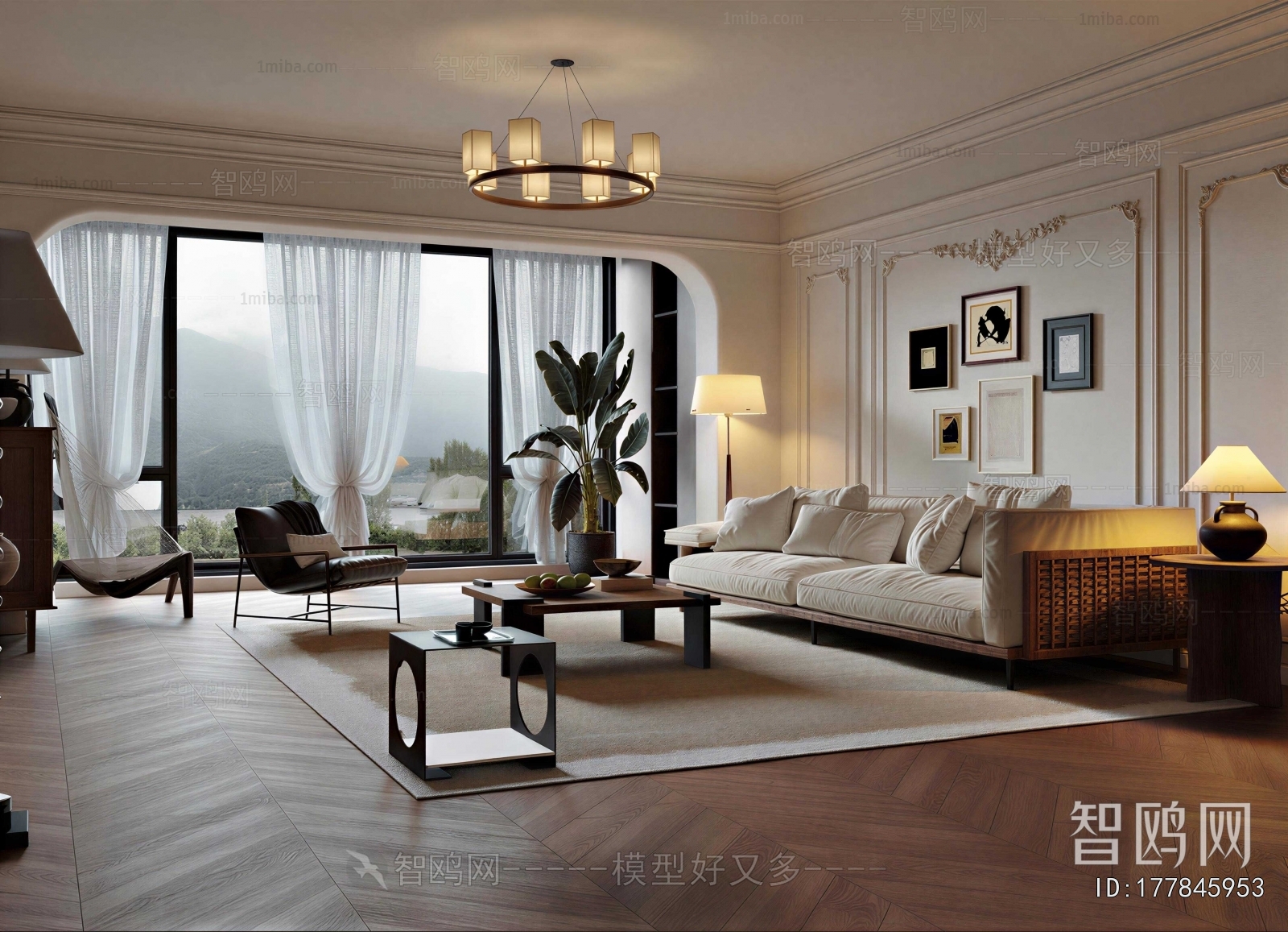 French Style A Living Room
