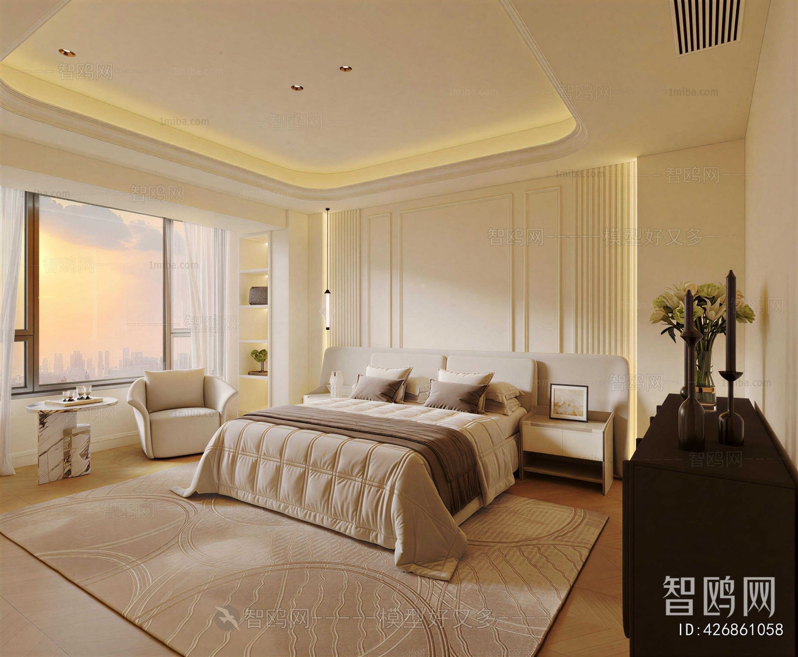 French Style Bedroom