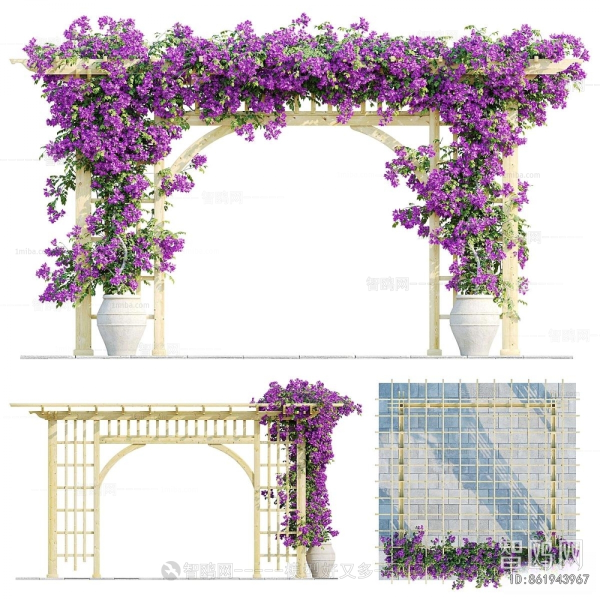 New Chinese Style Gallery Frame