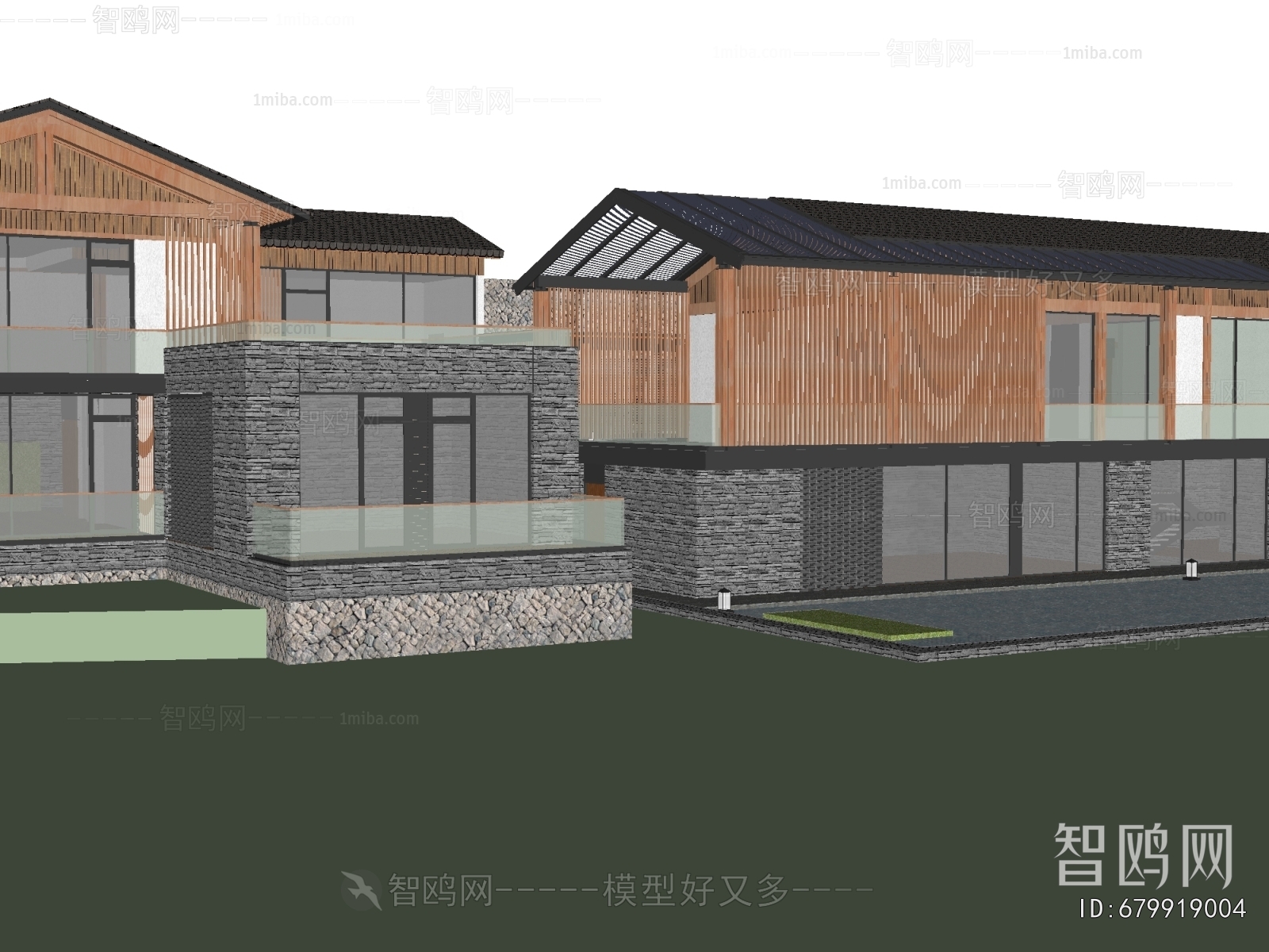 Modern Appearance Of Commercial Building