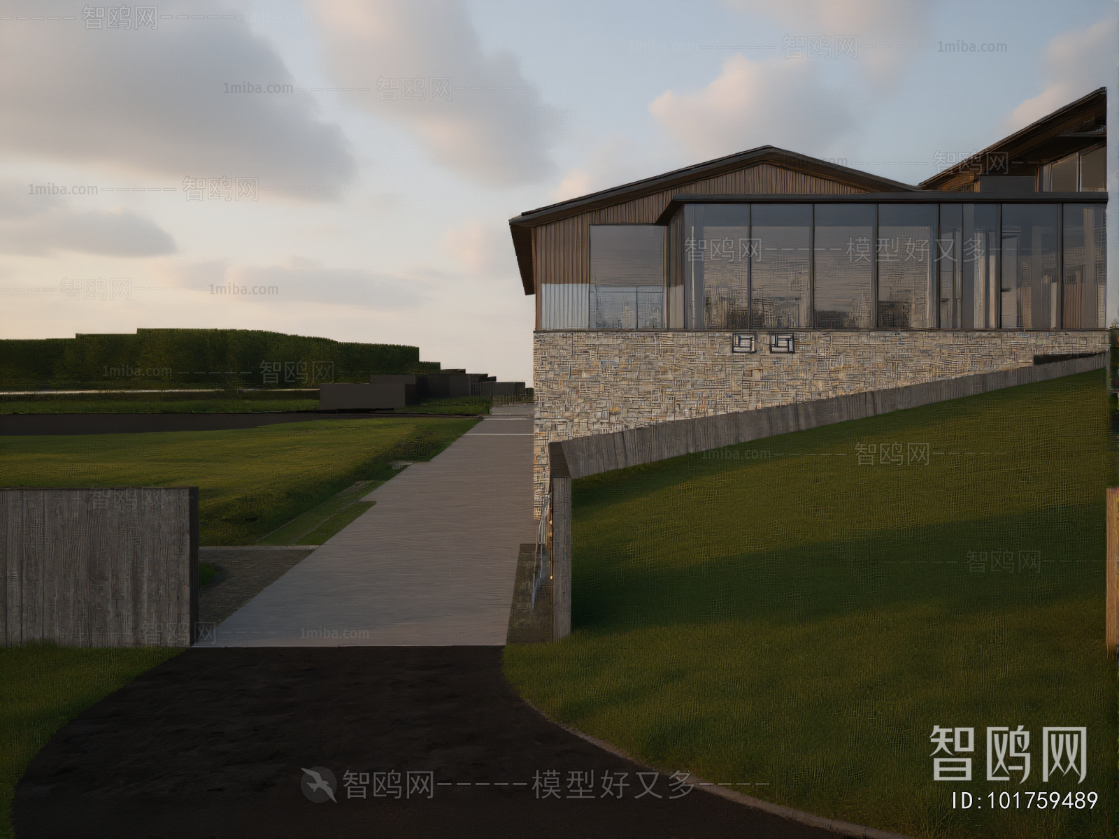 Modern Appearance Of Commercial Building