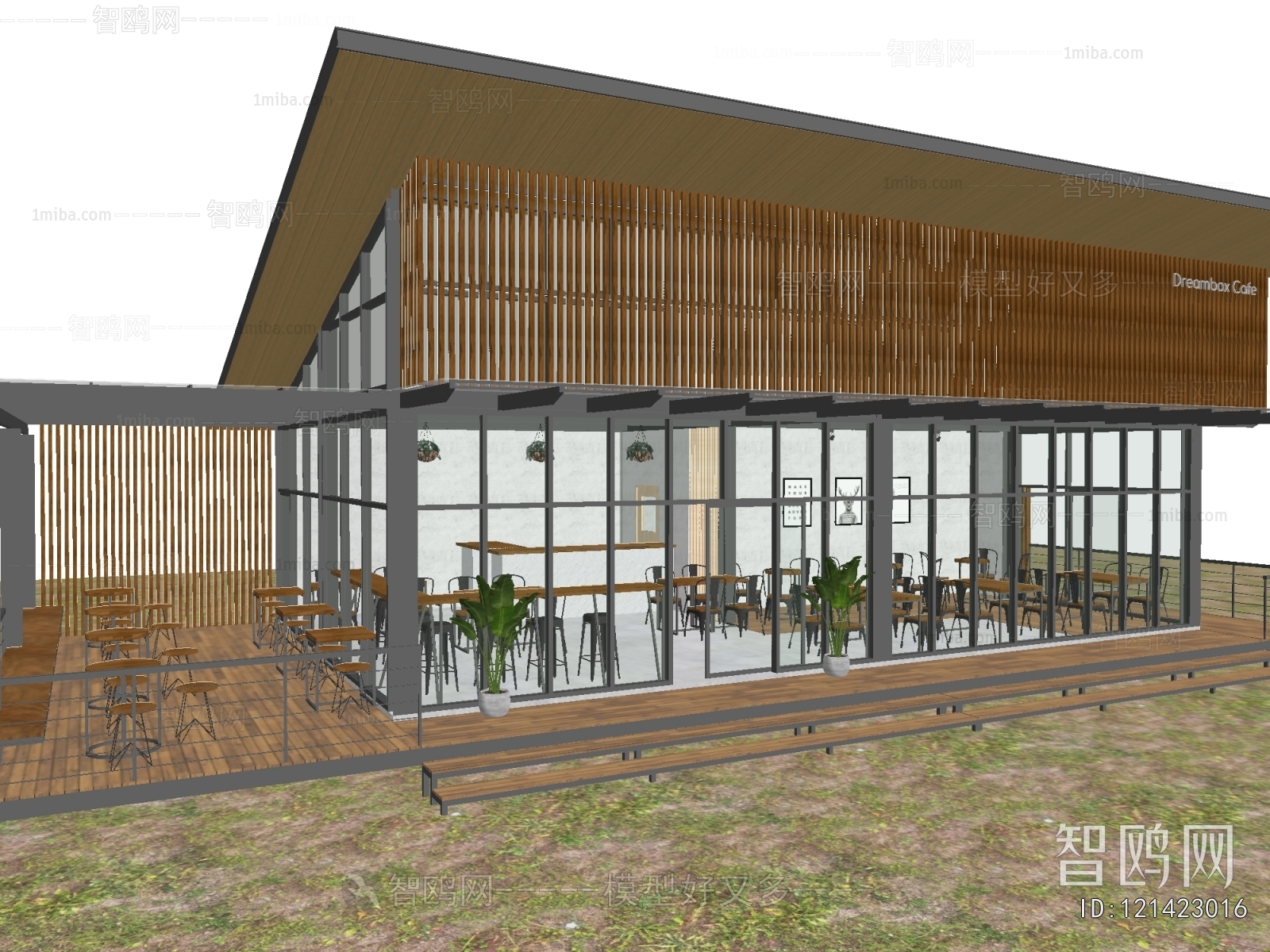 Modern Appearance Of Commercial Building