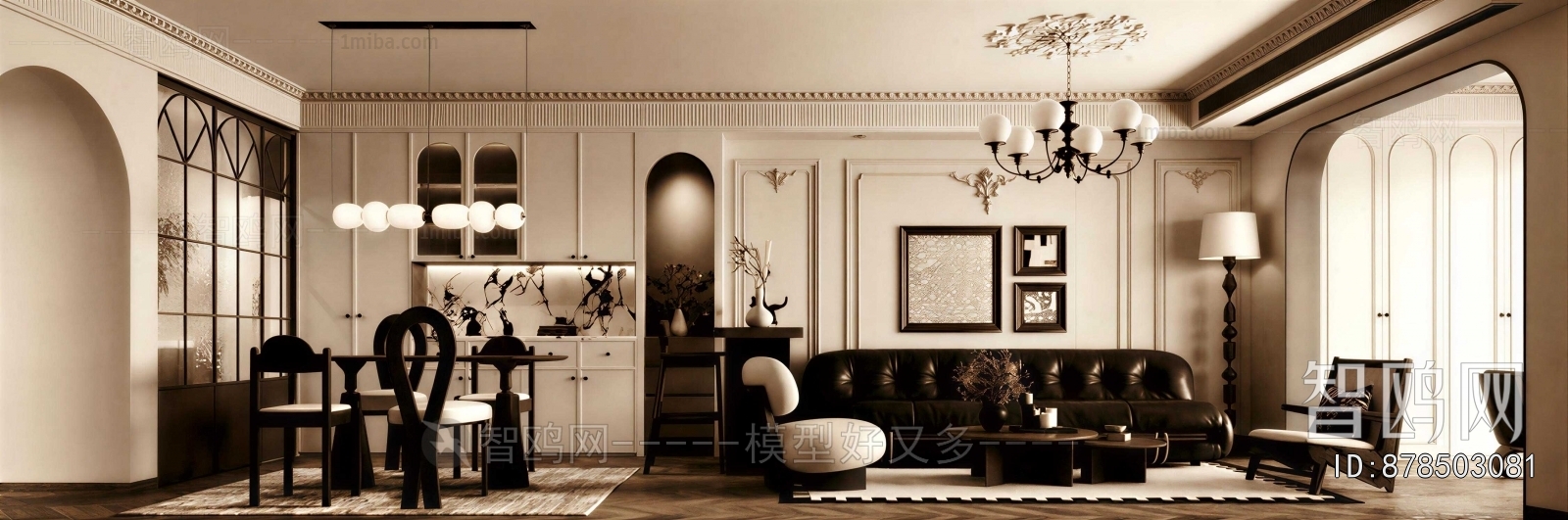 French Style A Living Room