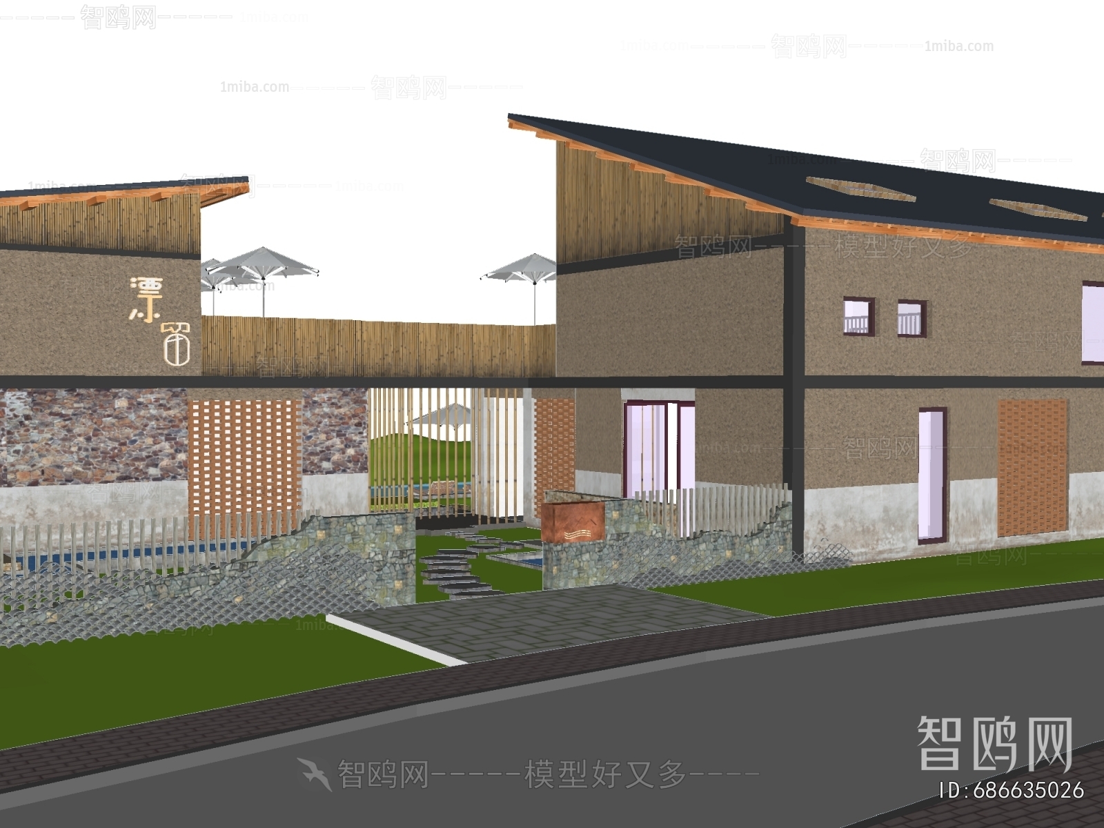 Modern Appearance Of Commercial Building
