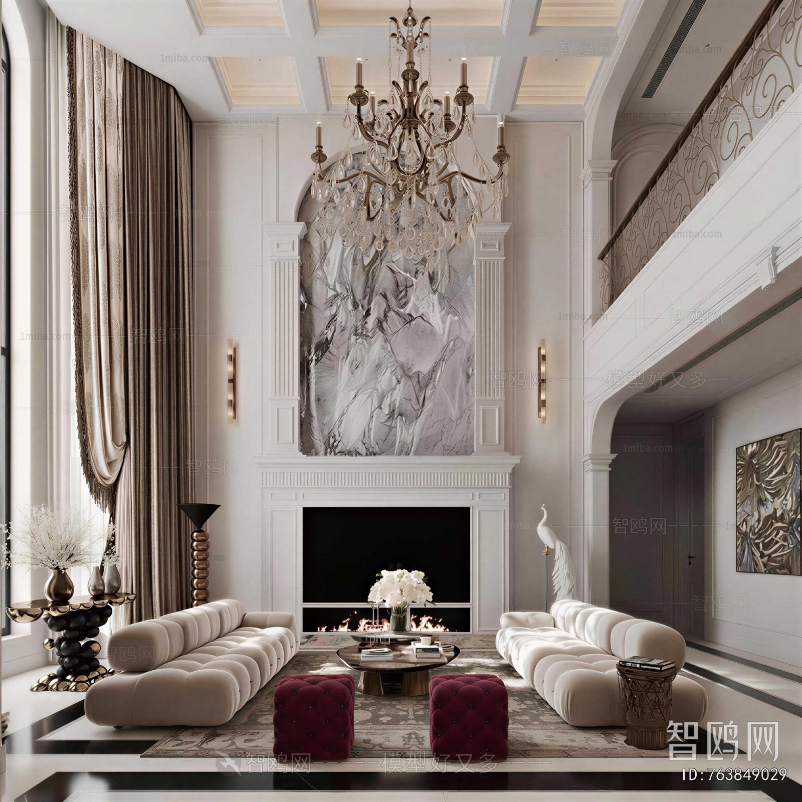 French Style A Living Room